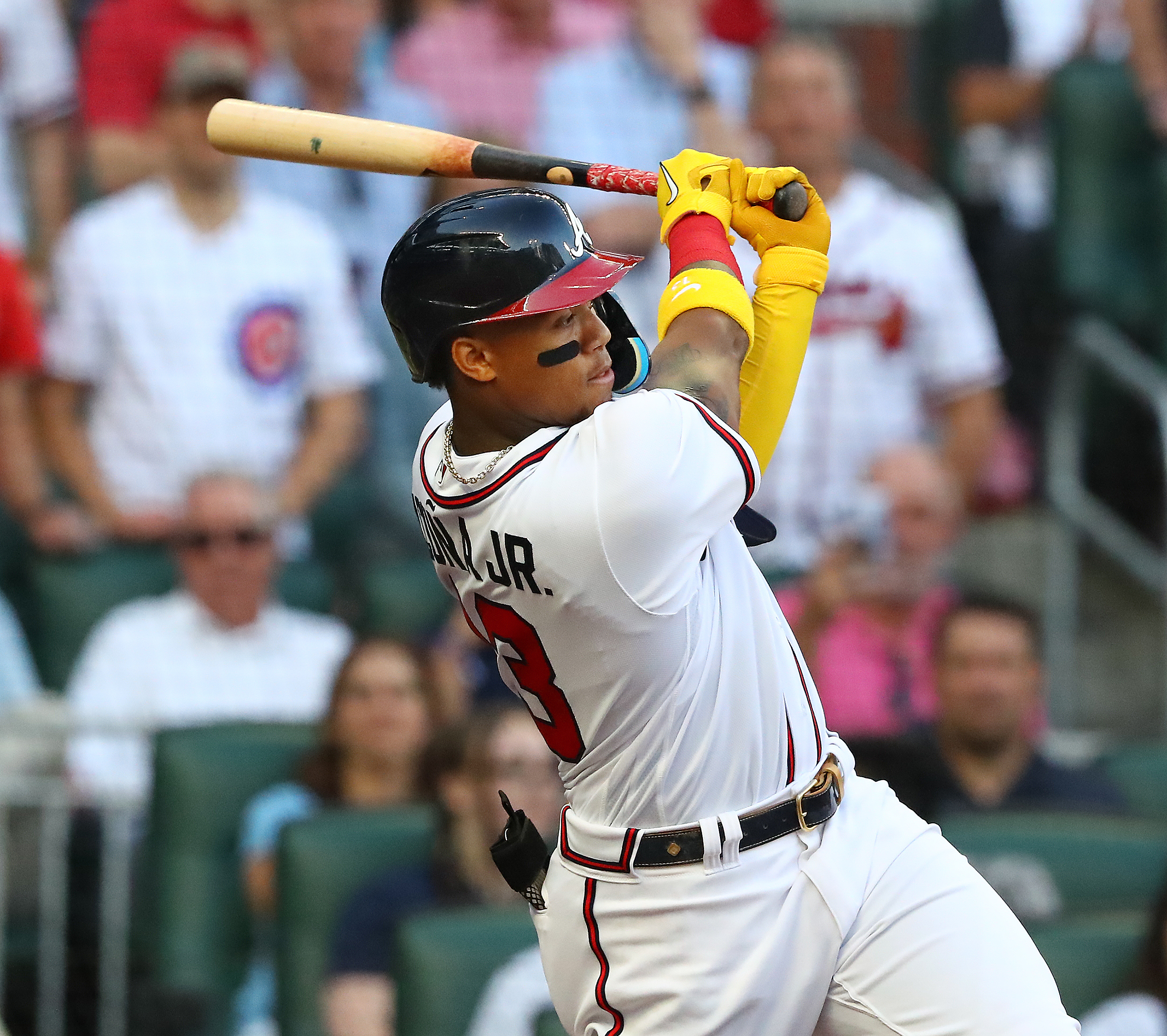 Acuña is back!!!! Ronald Acuña Jr. returns to Braves after 2021