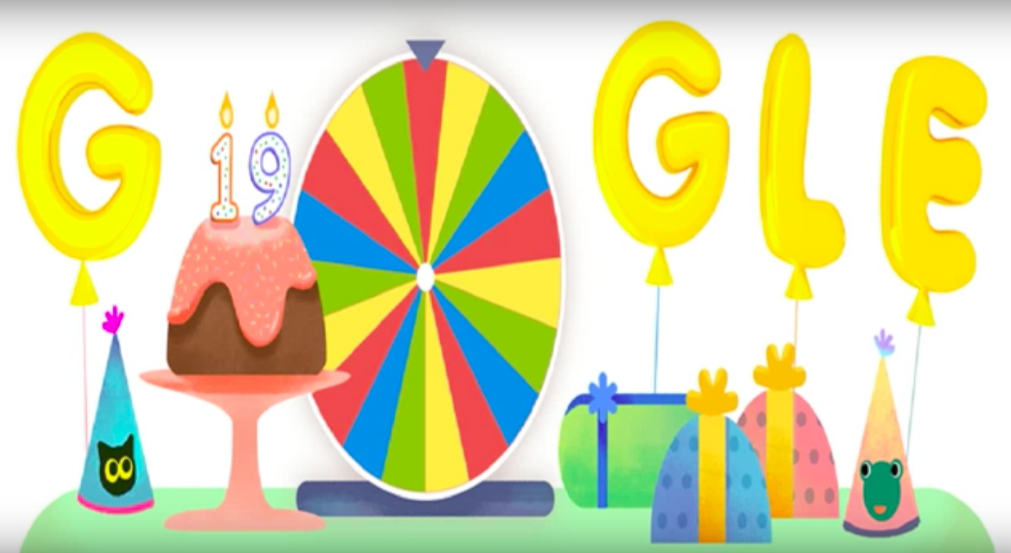 Google birthday surprise spinner: How to play the Google Doodle