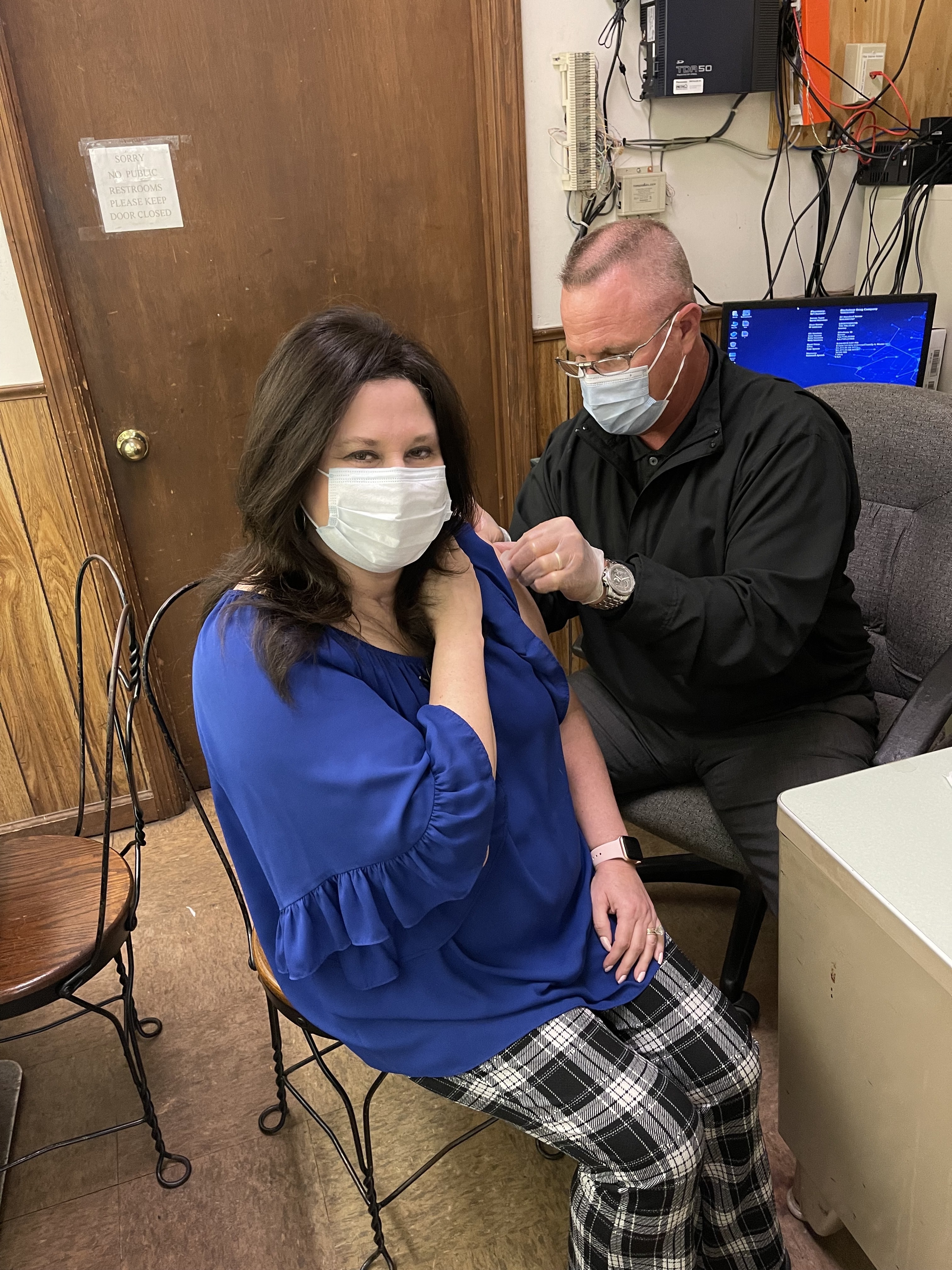 Lisa Martin got vaccinated against COVID-19 last year after she nearly died from the disease.