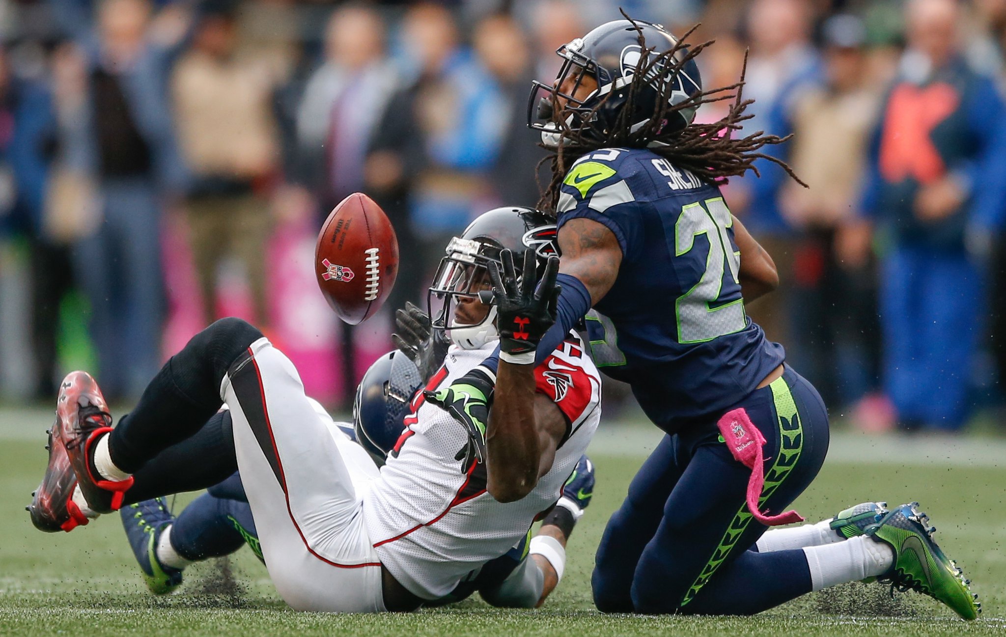 Seattle slows down Falcons' running backs