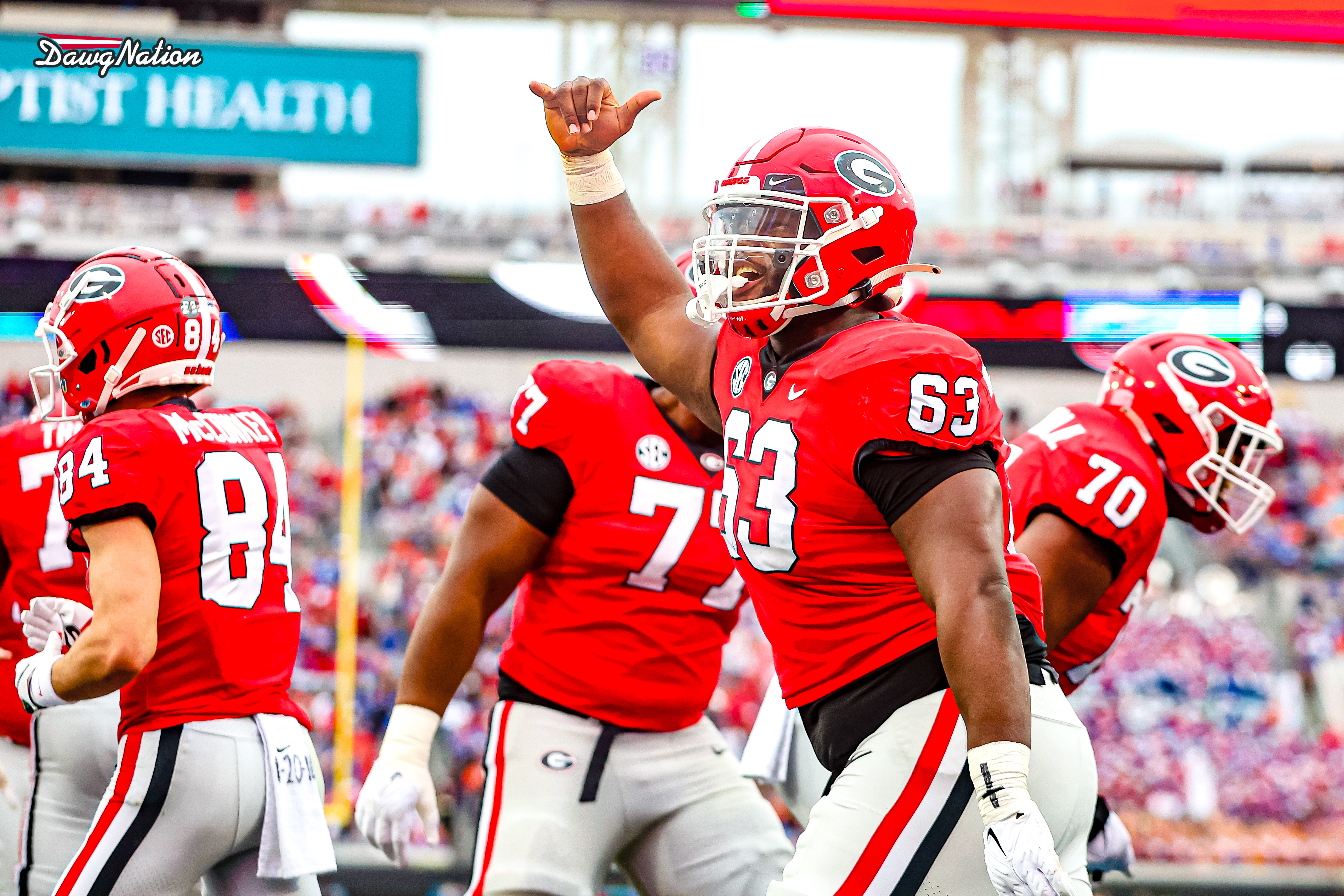 Georgia Teammates Reunite in the NFL