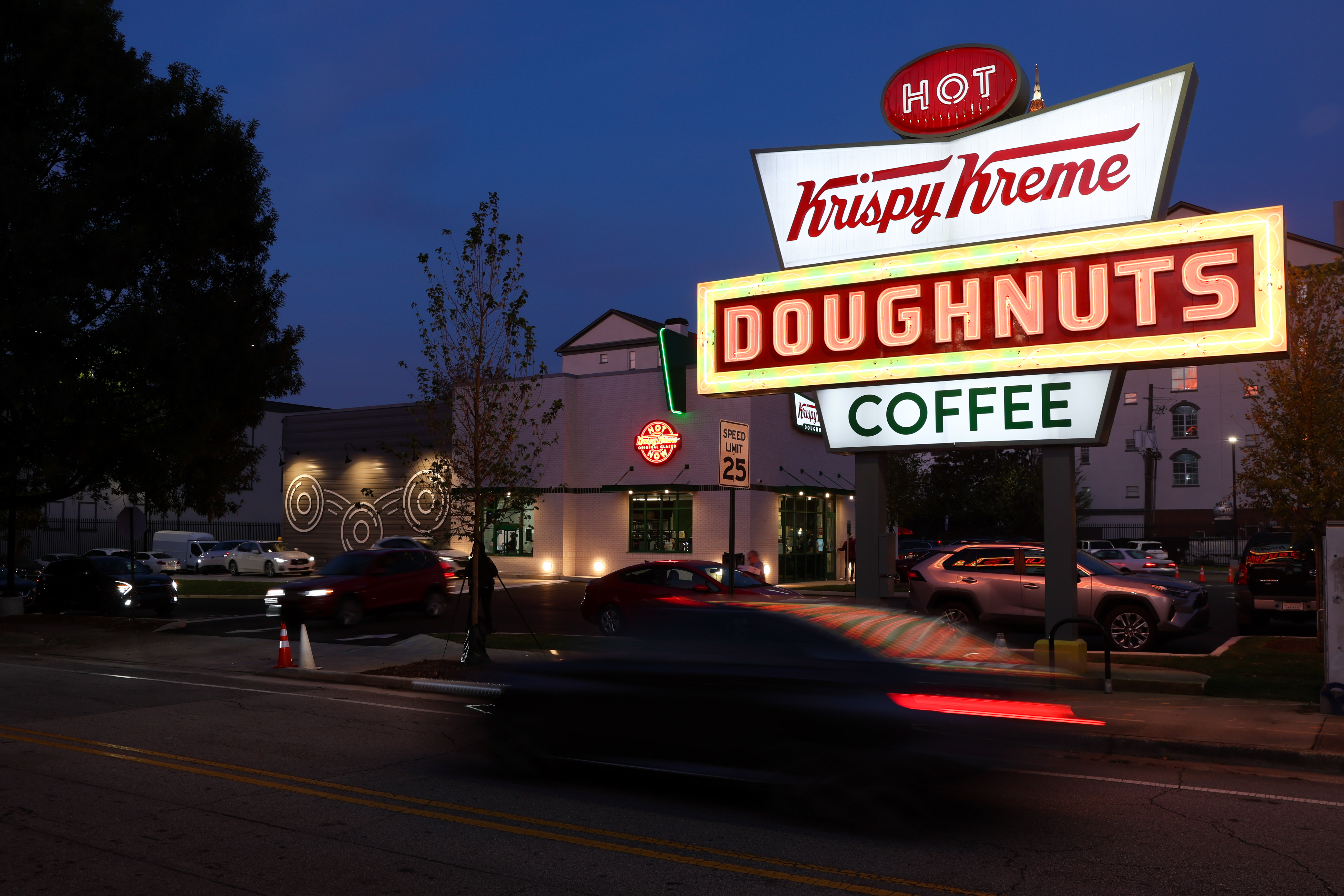 Krispy Kreme reopens in Atlanta after fire