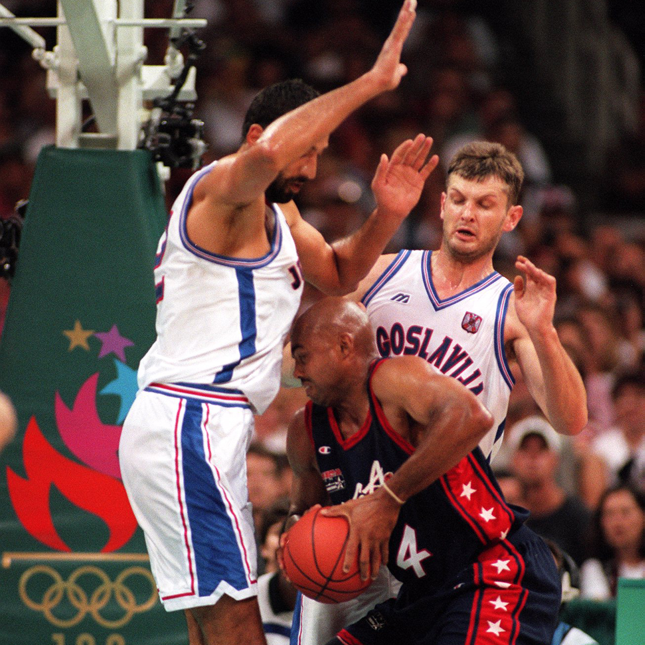 Basketball: U.S. men continued Dream Team at 1996 Atlanta Games