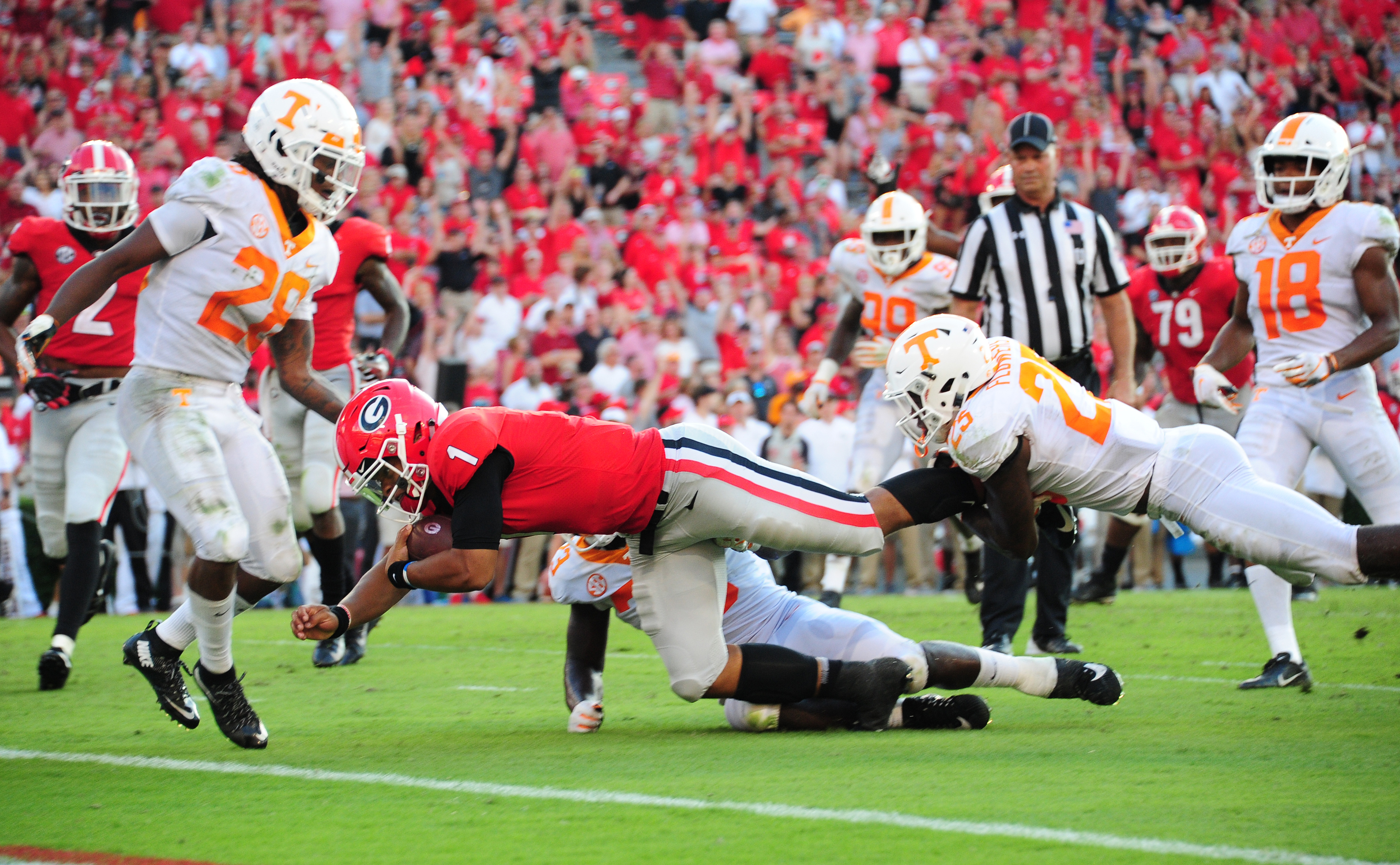 Tennessee football Vols at Georgia: Betting odds for Week 10