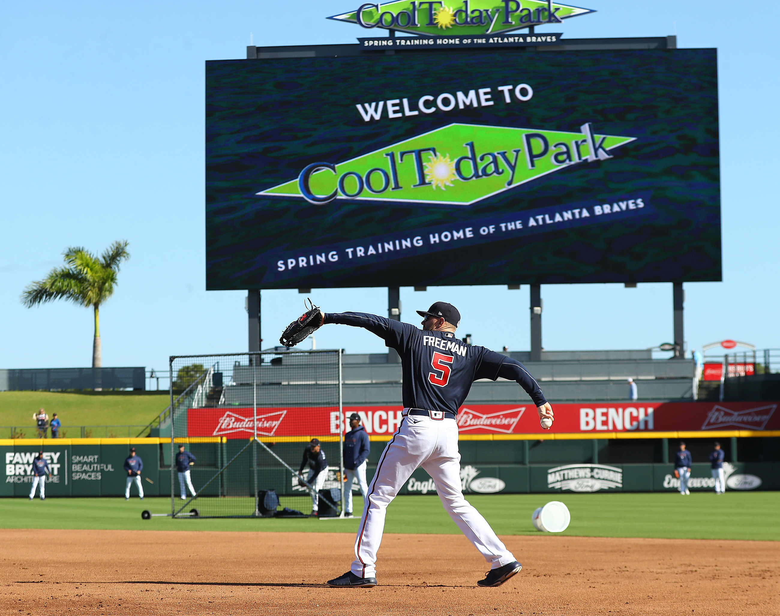 Spring Training Time Lapse: A Day at CoolToday Park, Spend a day at Atlanta  Braves spring training in one minute 🌴 #Braves