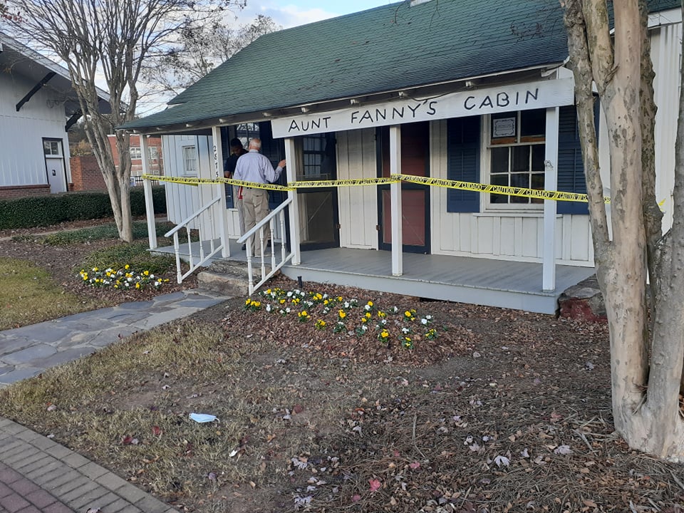 A task force commissioned to decide the fate of Aunt Fanny's Cabin too a tour of the condemned building in November. The task force intends to decide by the end of December whether to preserve, demolish or rebuild the facility. (Matt Bruce/for the AJC)