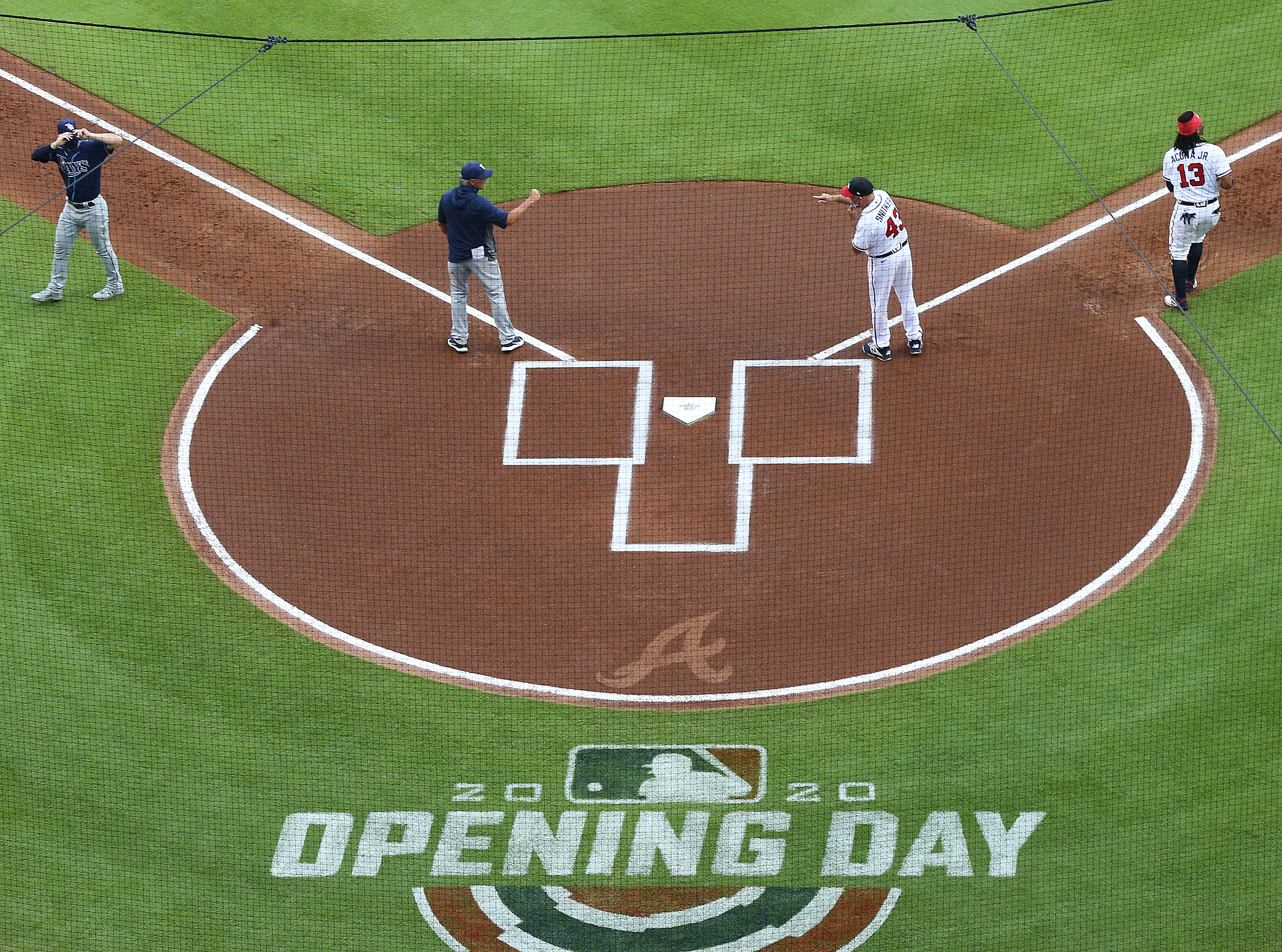 Braves home opener brings new crowds and new policies – 95.5 WSB