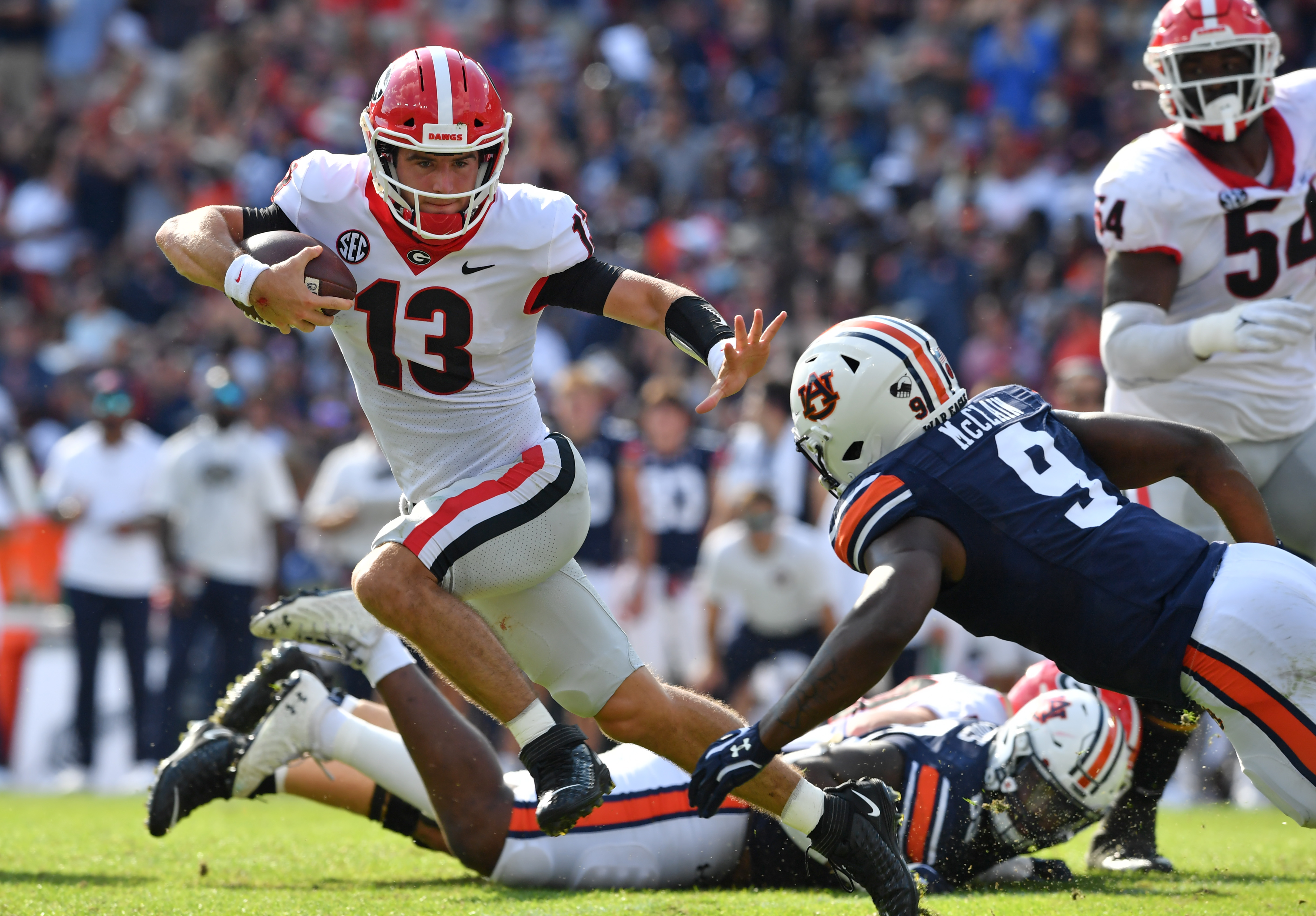 Georgia football earns primetime CBS slot for rivalry game against Auburn, Georgia Sports