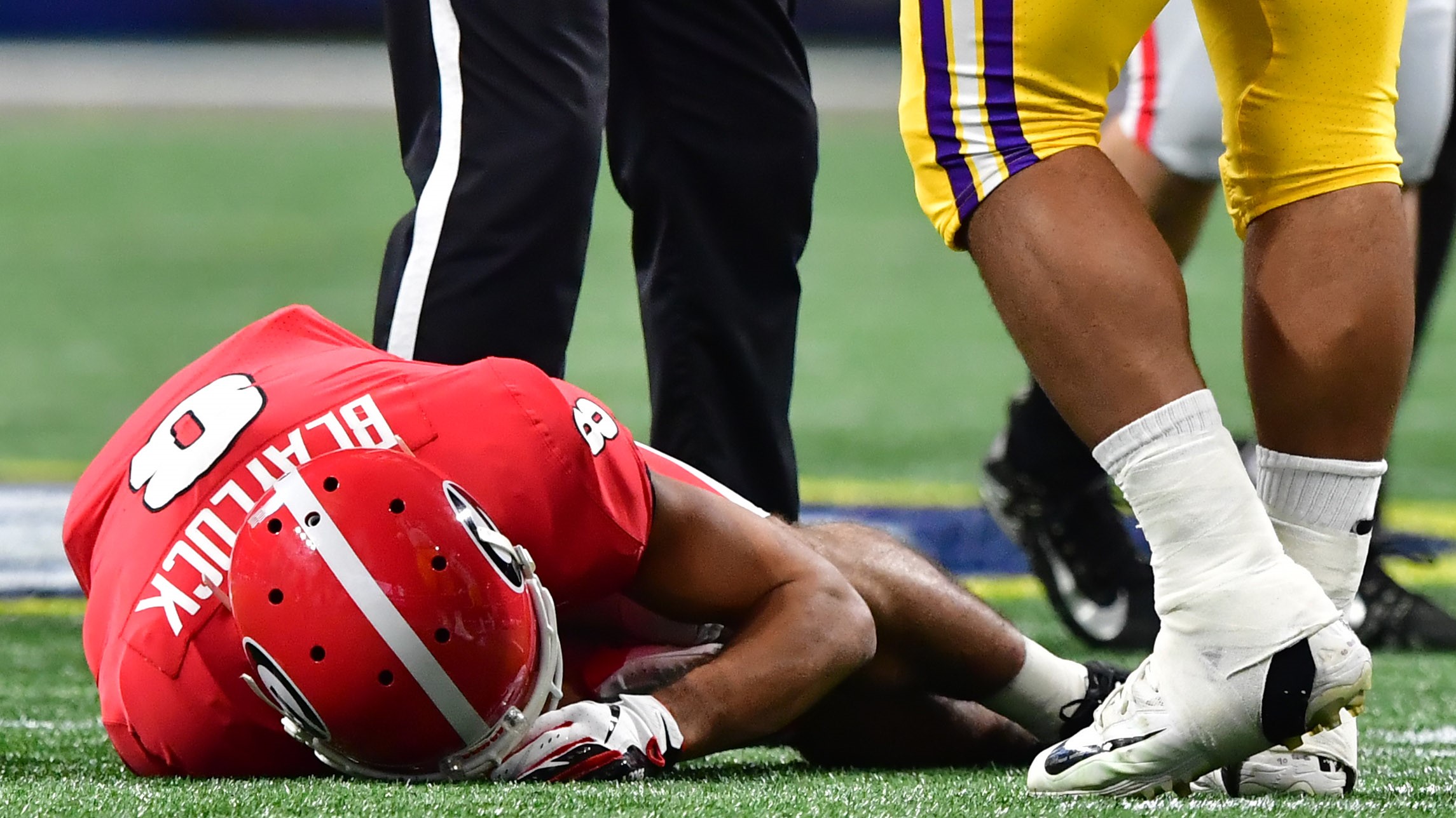 Reports: Georgia's Dominick Blaylock suffers retorn ACL, out for