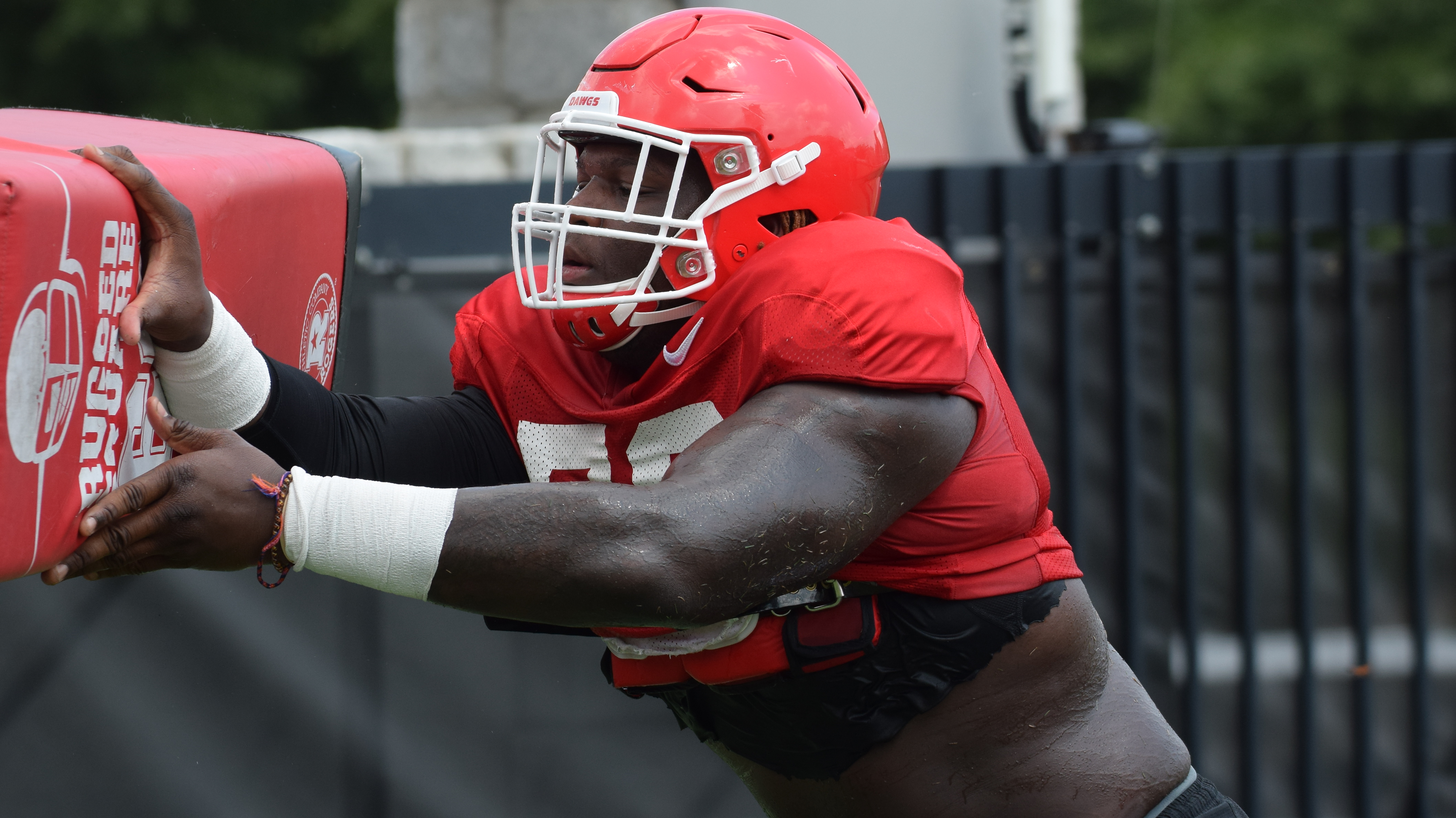 Georgia tackle Isaiah Wilson suffers lower body injury