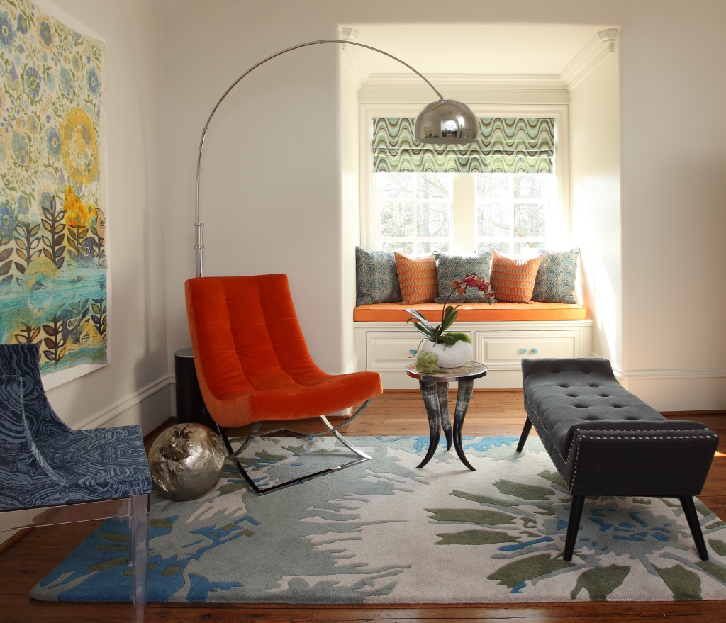 Atlanta inside designer elevates Buckhead dwelling with daring colours