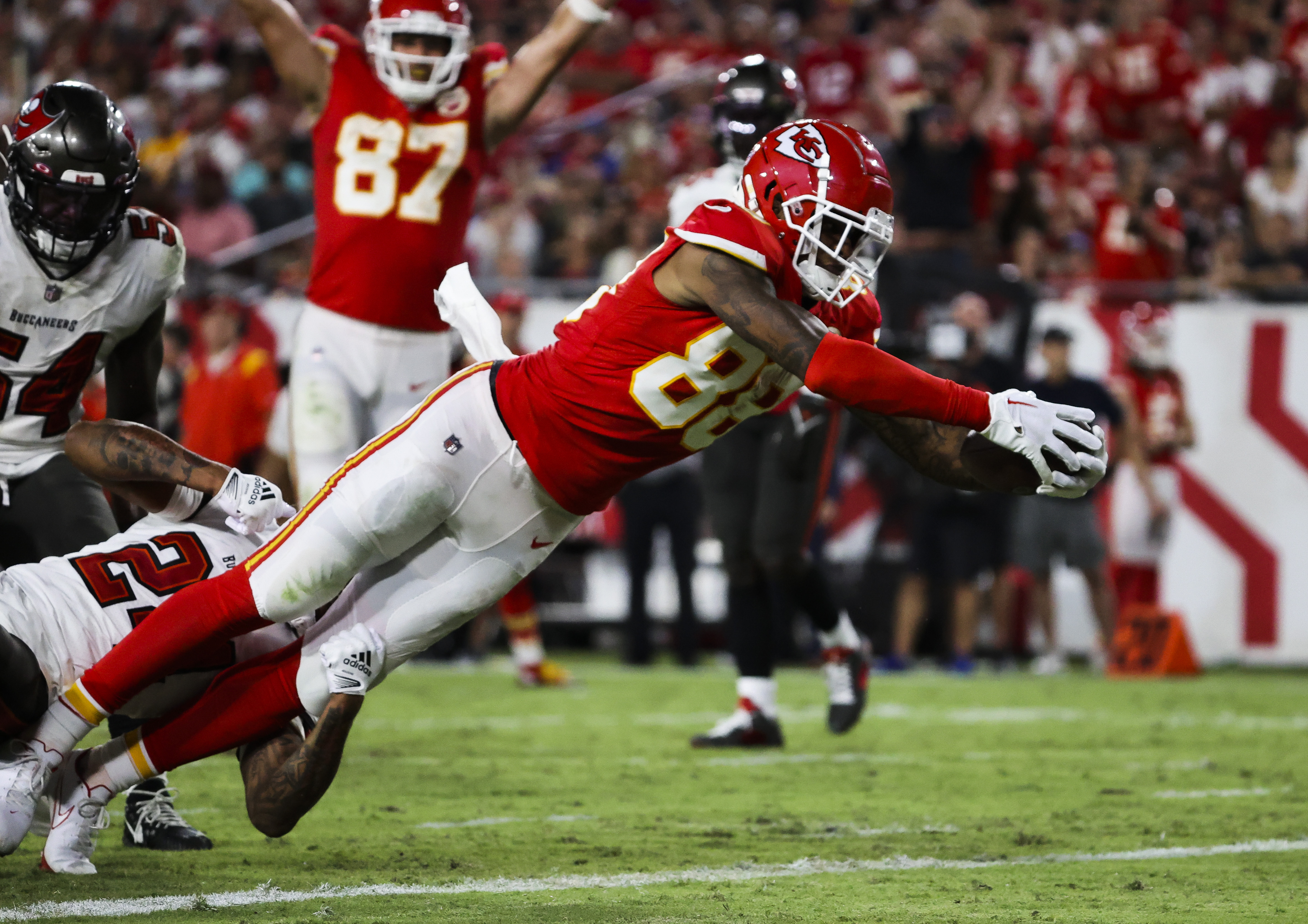 Chiefs TE Jody Fortson on active roster for AFC Championship