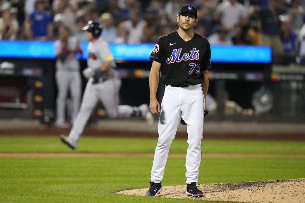 Morton untouched despite career-high 7 walks as the Braves beat the Mets  again, 7-0 - ABC News