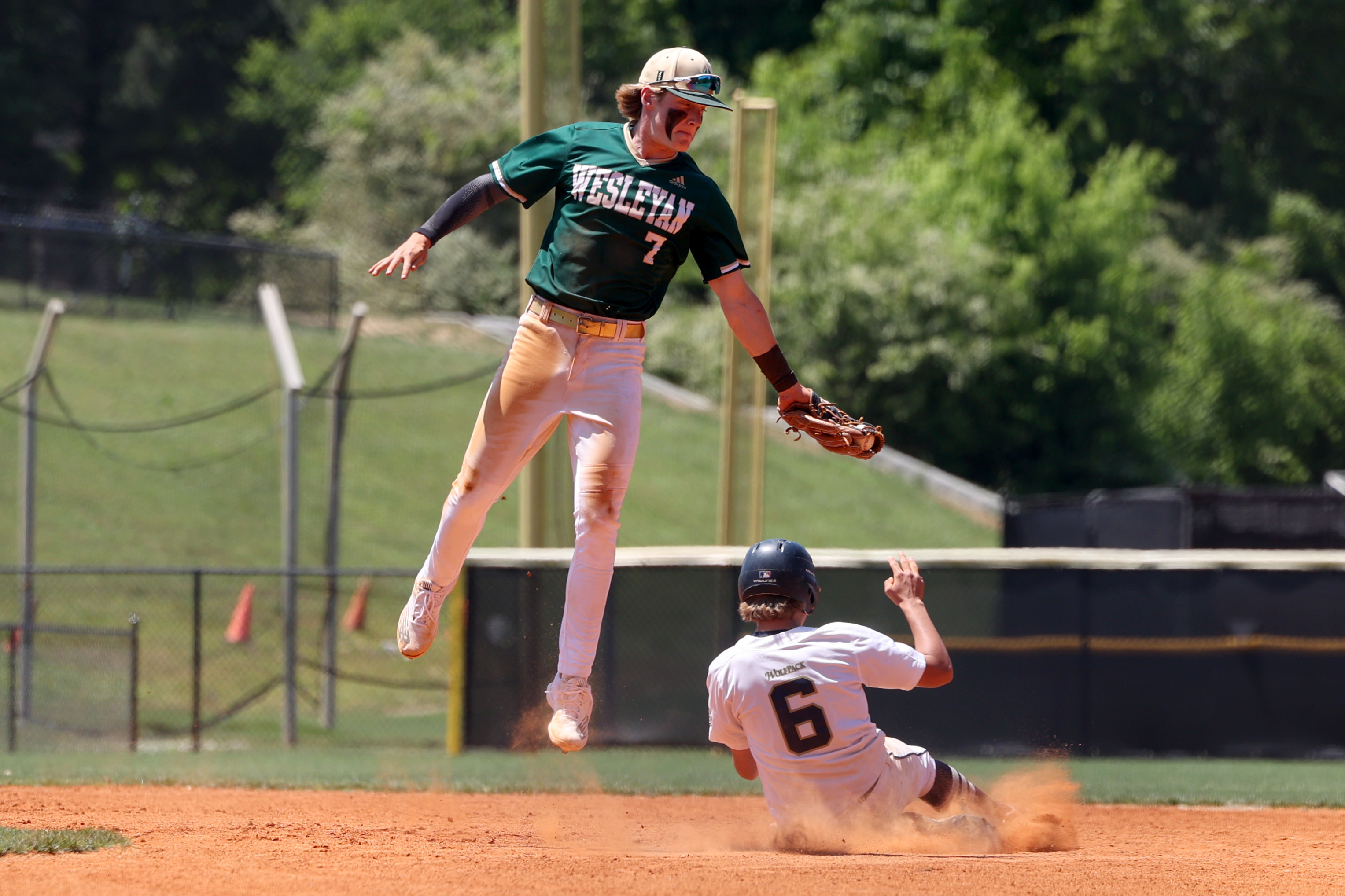 Photos: Sons of Andruw Jones, Jeff Blauser lead Wesleyan baseball