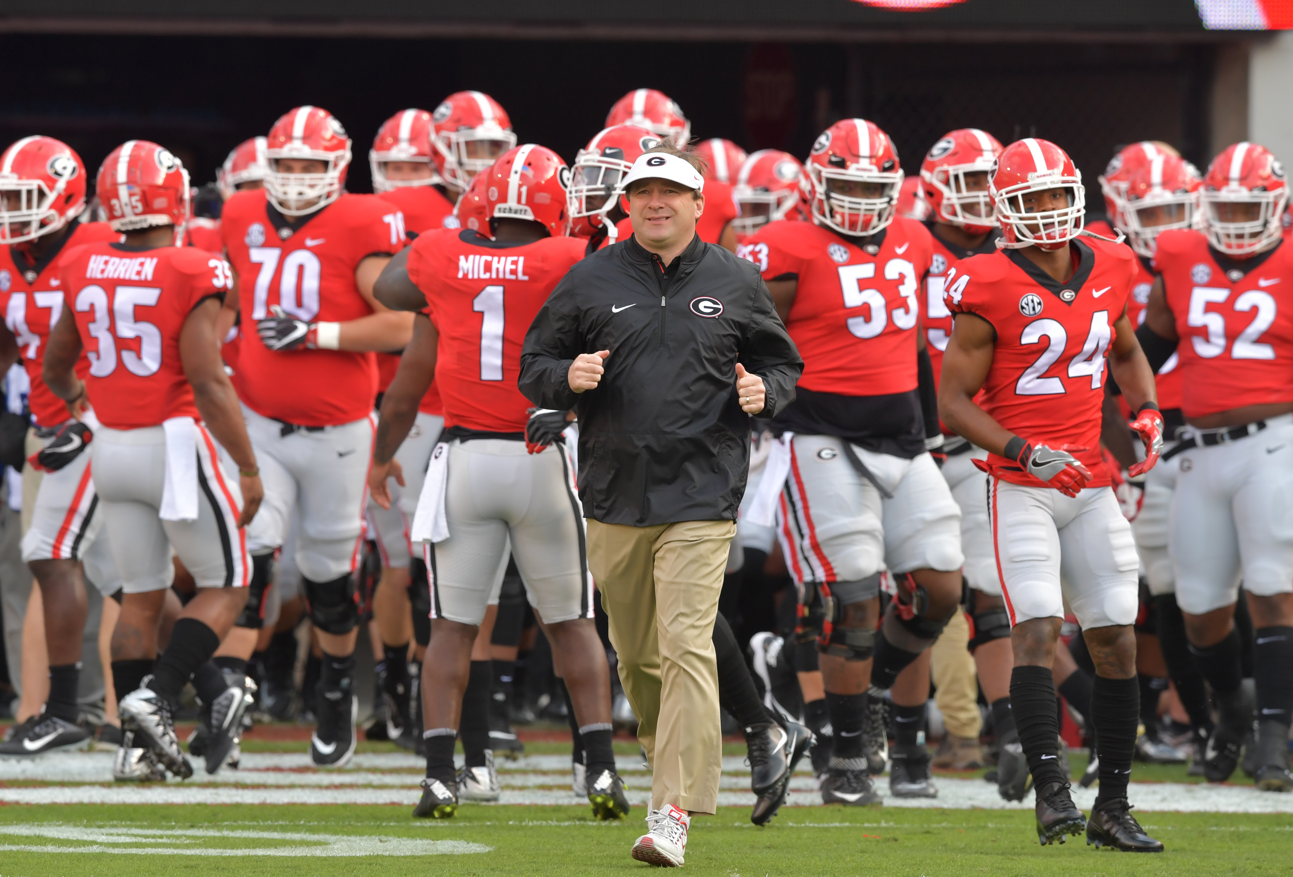 Kirby Smart reveals the good and bad about UGA's first spring scrimmage 