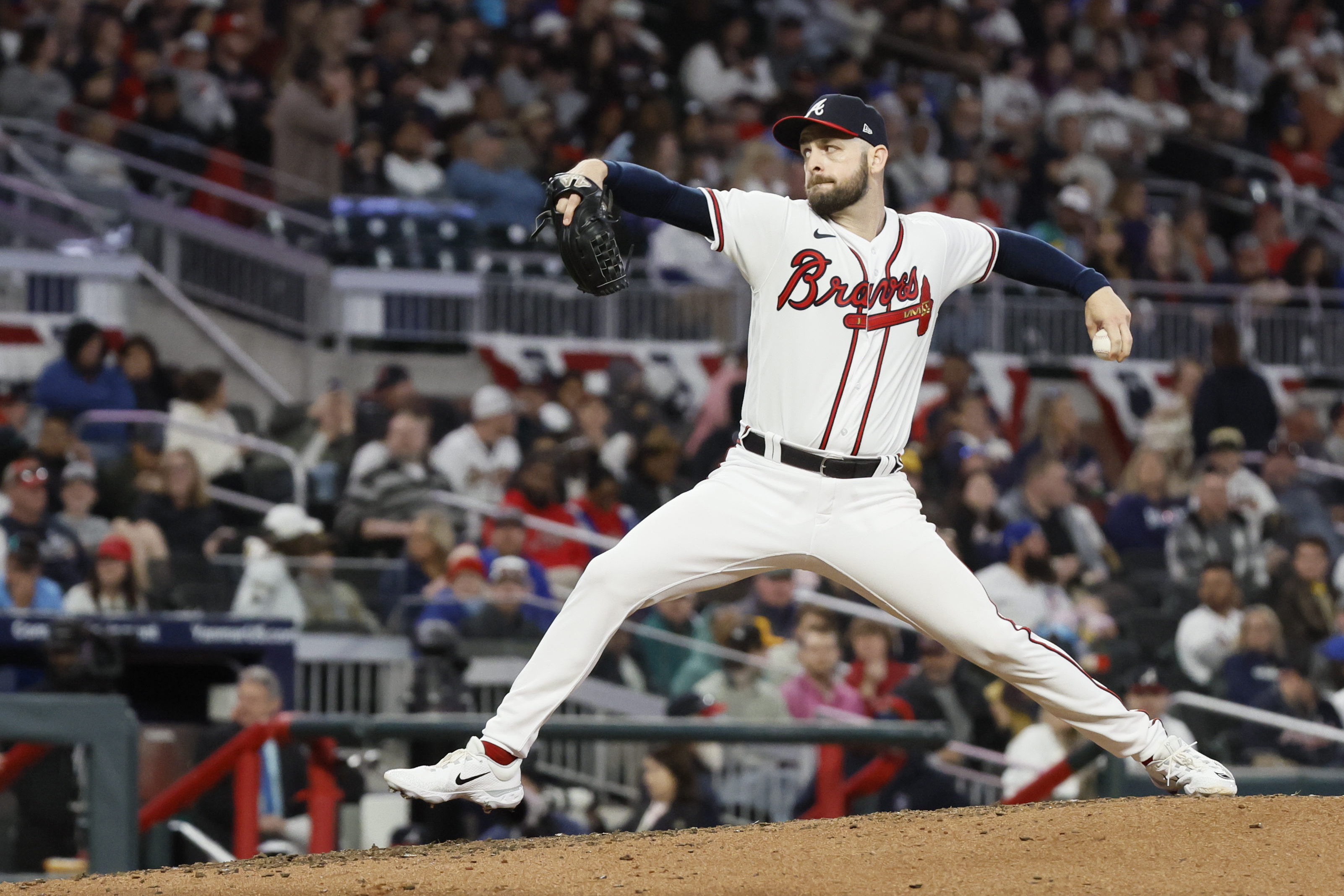 Max Fried flirts with perfection in Dodgers' loss to Braves – Orange County  Register