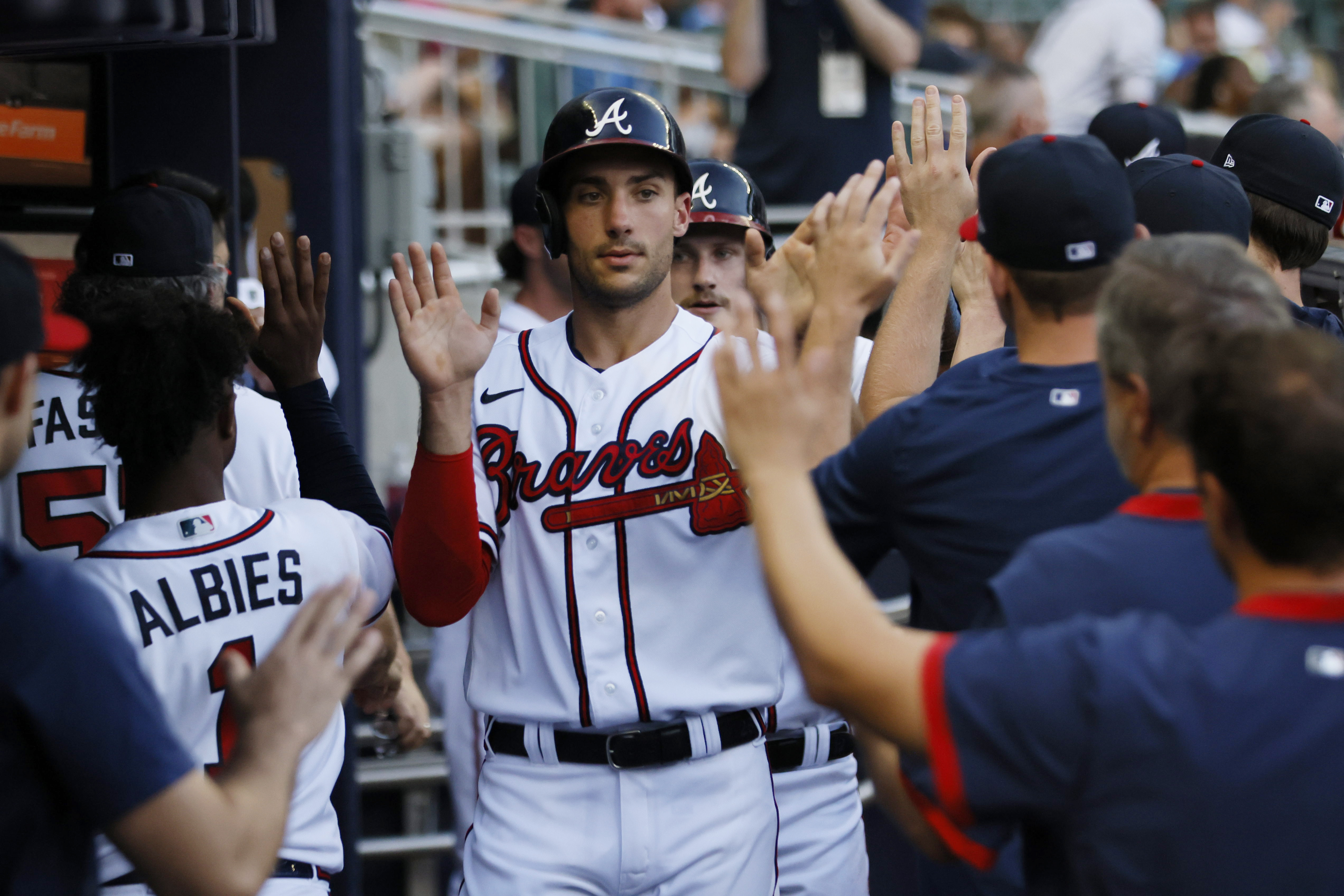 Ozzie Albies, AJ Smith-Shawver lead the Braves to an 8-3 win over