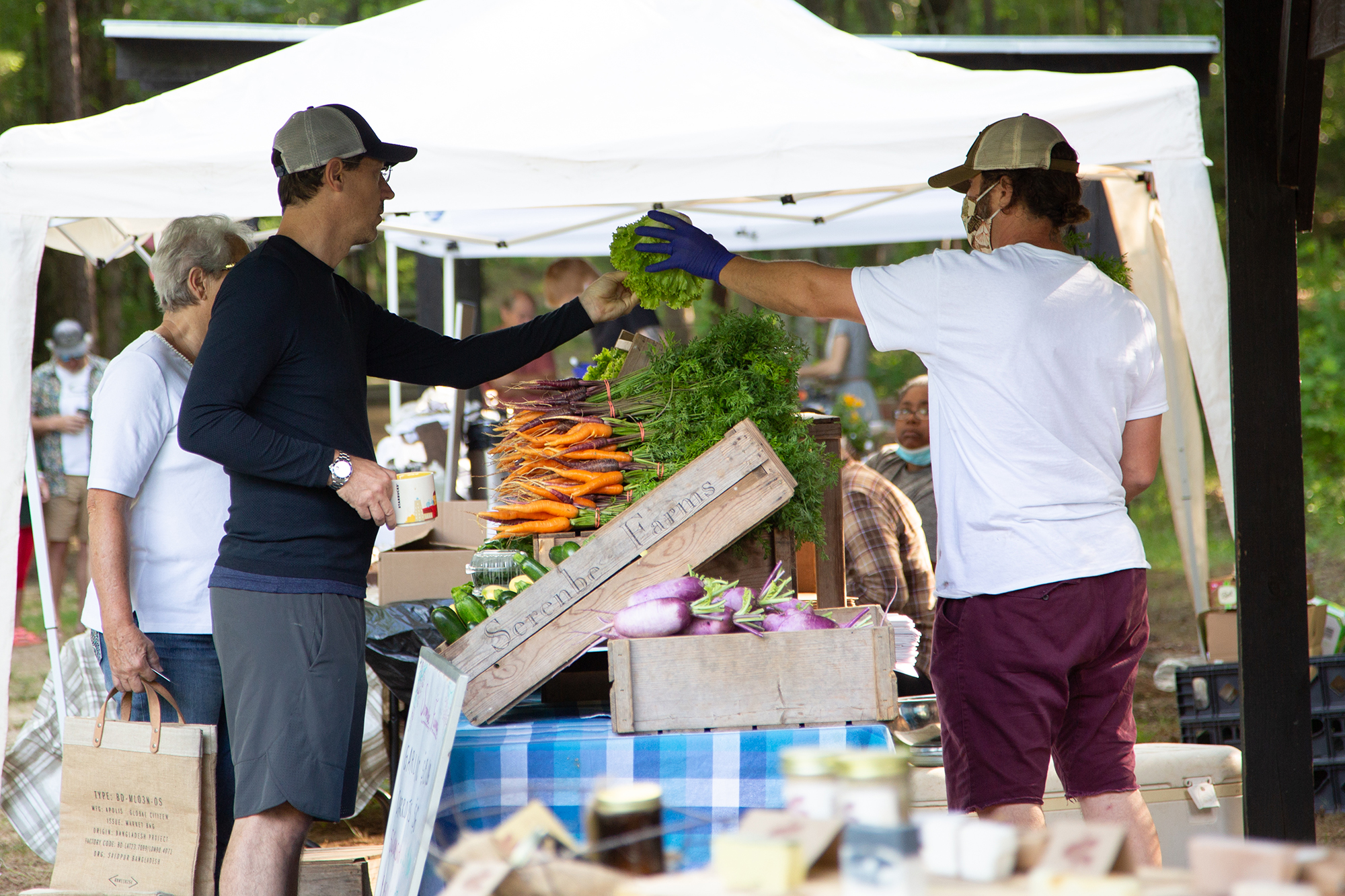 The Saturday morning Serenbe Farmers Market runs March 5-Oct. 29. (Courtesy of J. Ashley Photography)