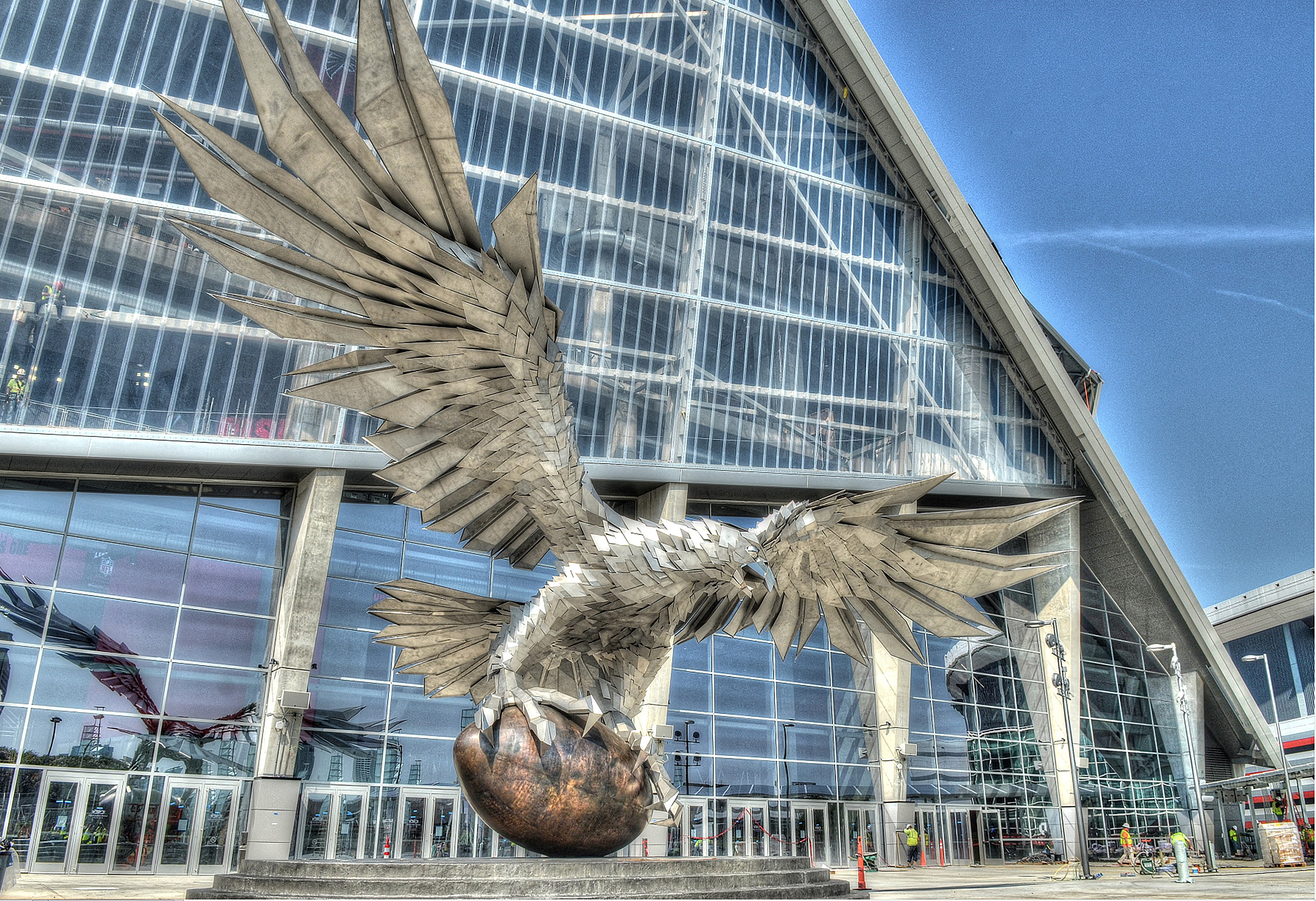 Mercedes Benz Stadium editorial photo. Image of view - 78593866