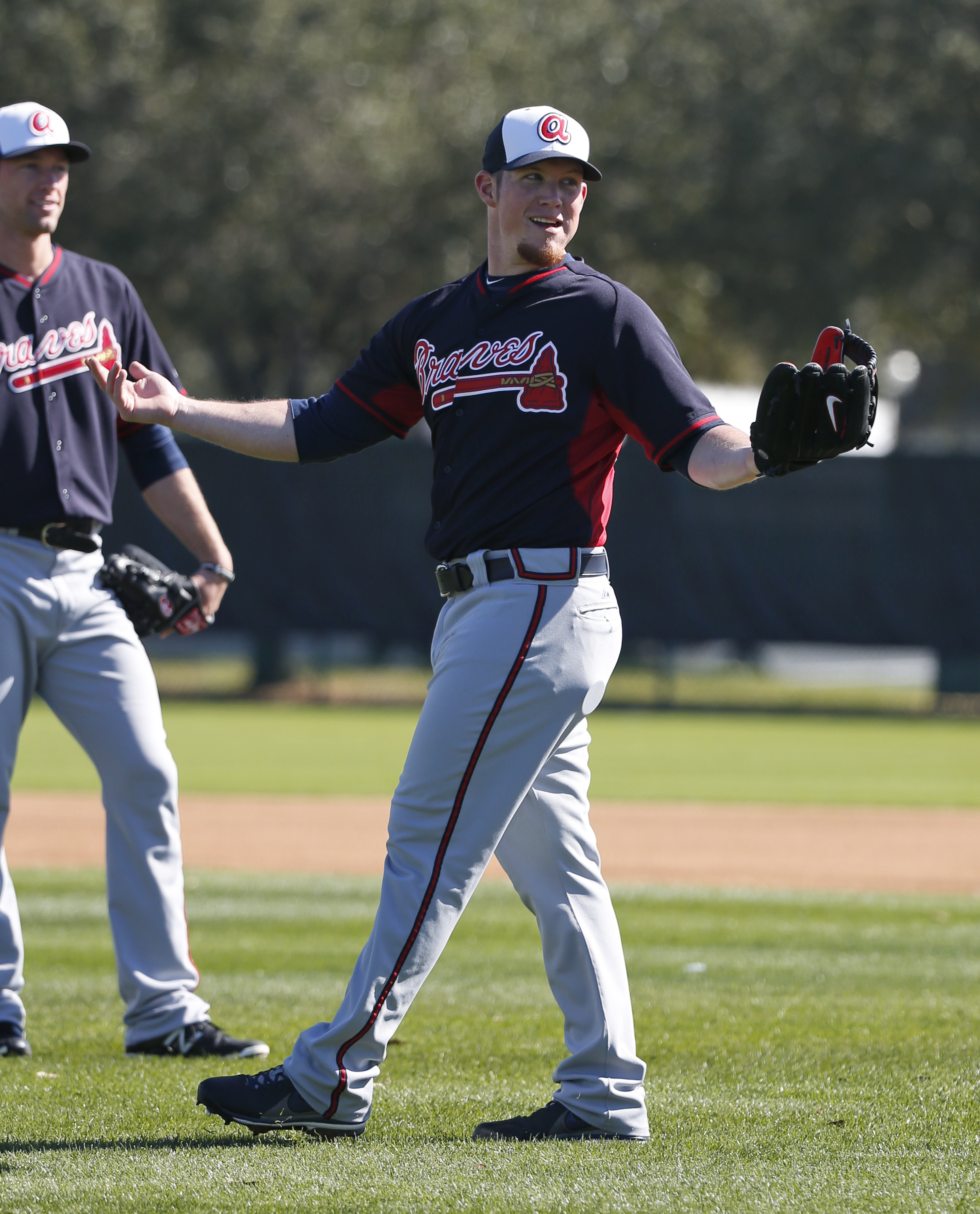 Photos: Braves continue workouts at spring training