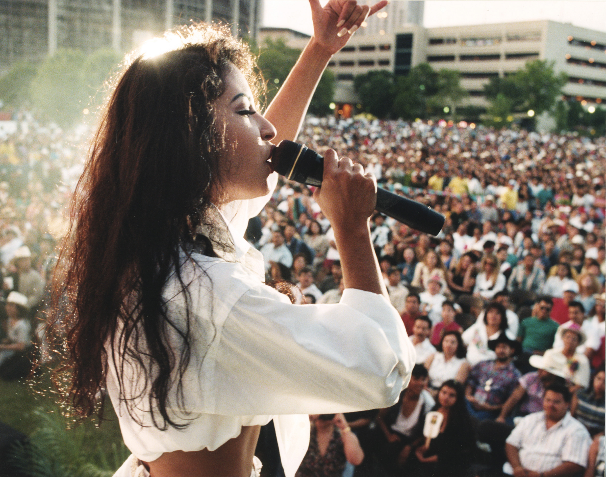 Queen of Tejano Selena will be inducted into the Houston Livestock Show and  Rodeo Star Trail of Fame