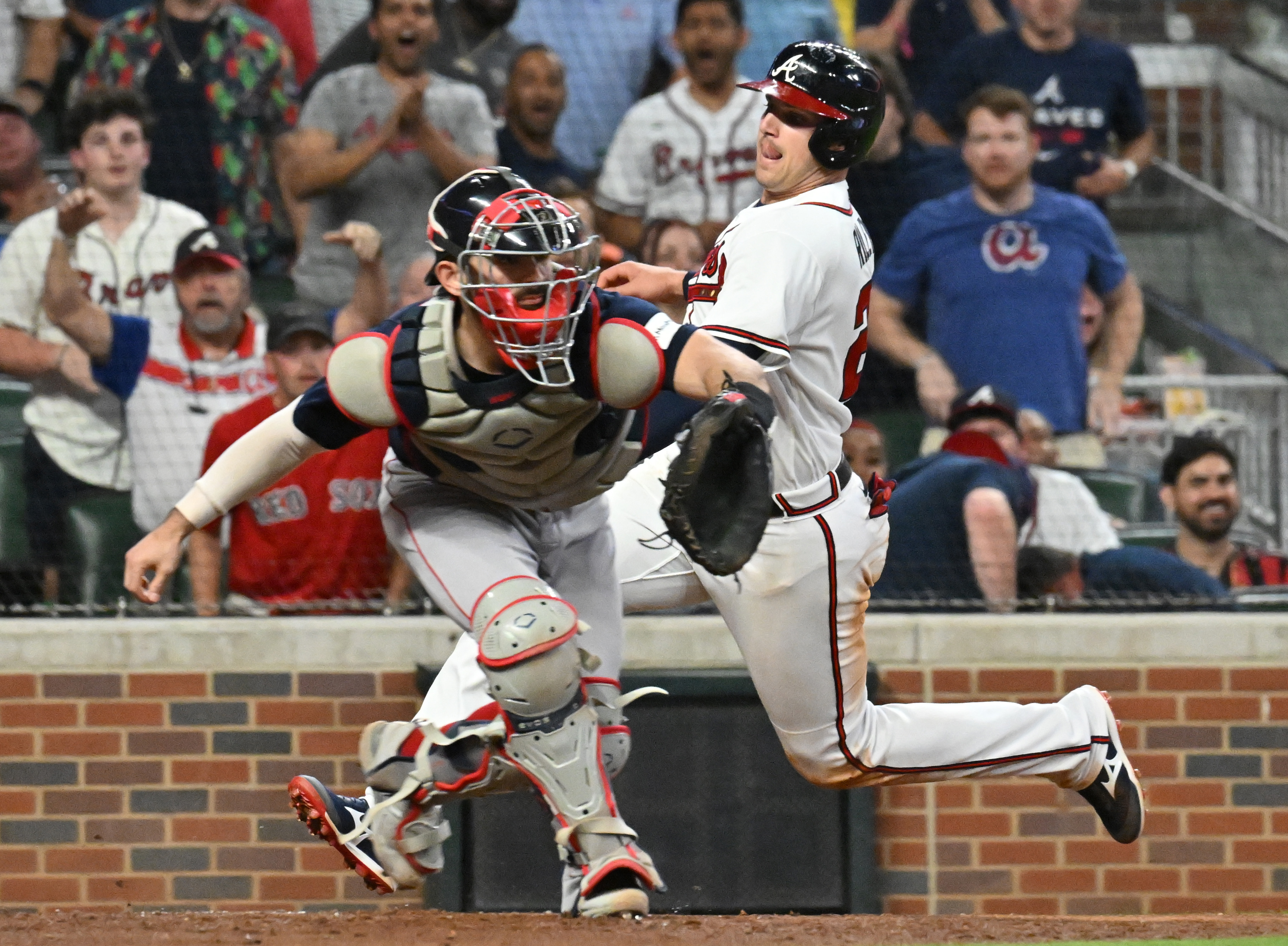 Braves' bullpen game starts well but ends with loss to Red Sox