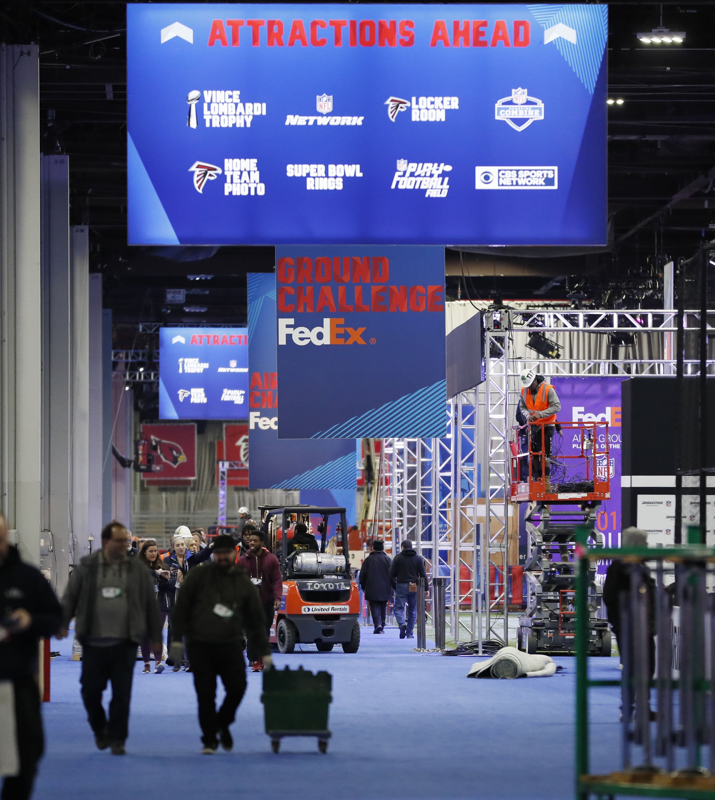 Super Sunday matchup set, Super Bowl Experience opens this weekend on GWCCA  campus – Georgia World Congress Center Authority