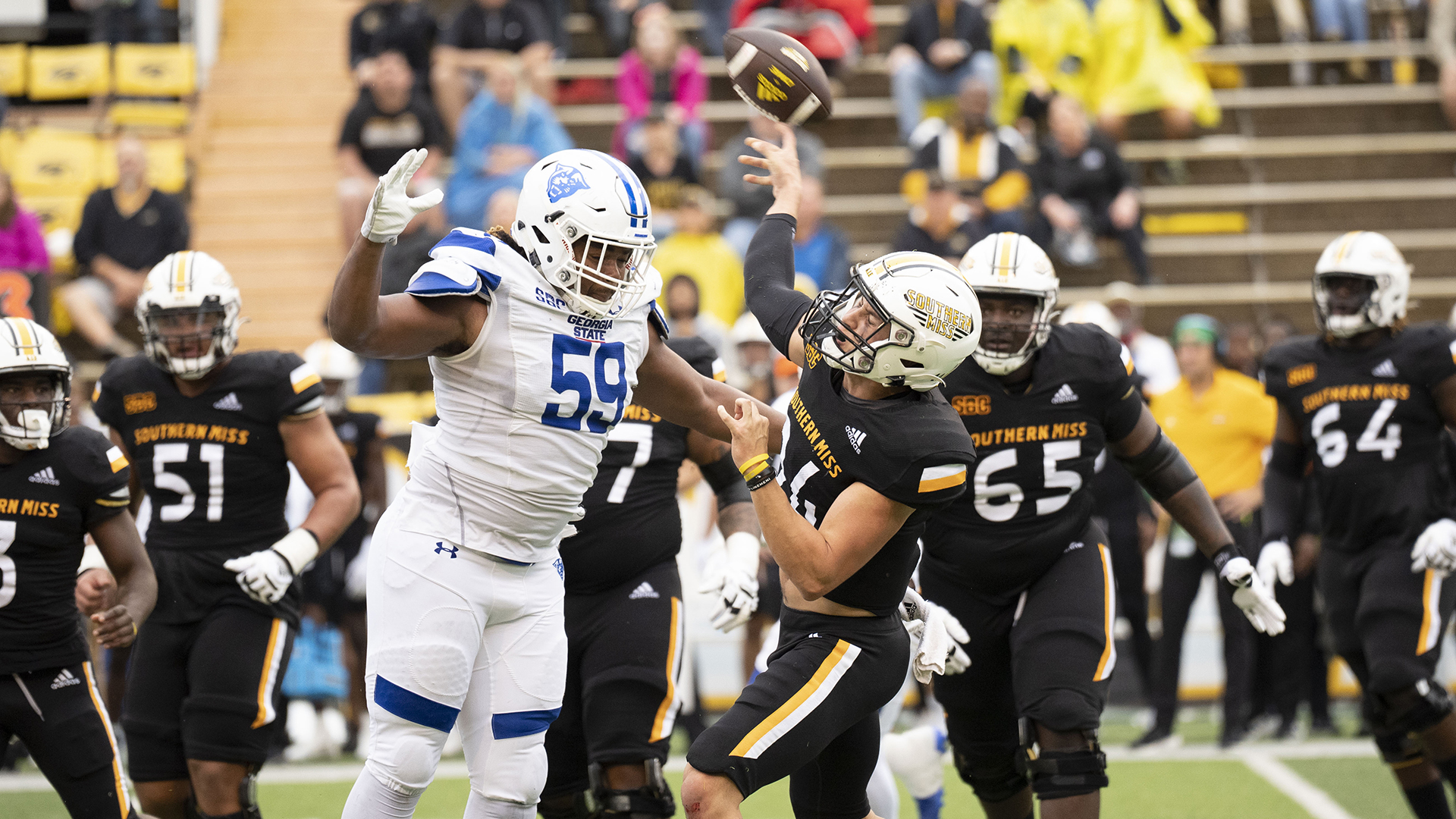 HATTIESBURG, MS - NOVEMBER 05: Georgia State Panthers running back