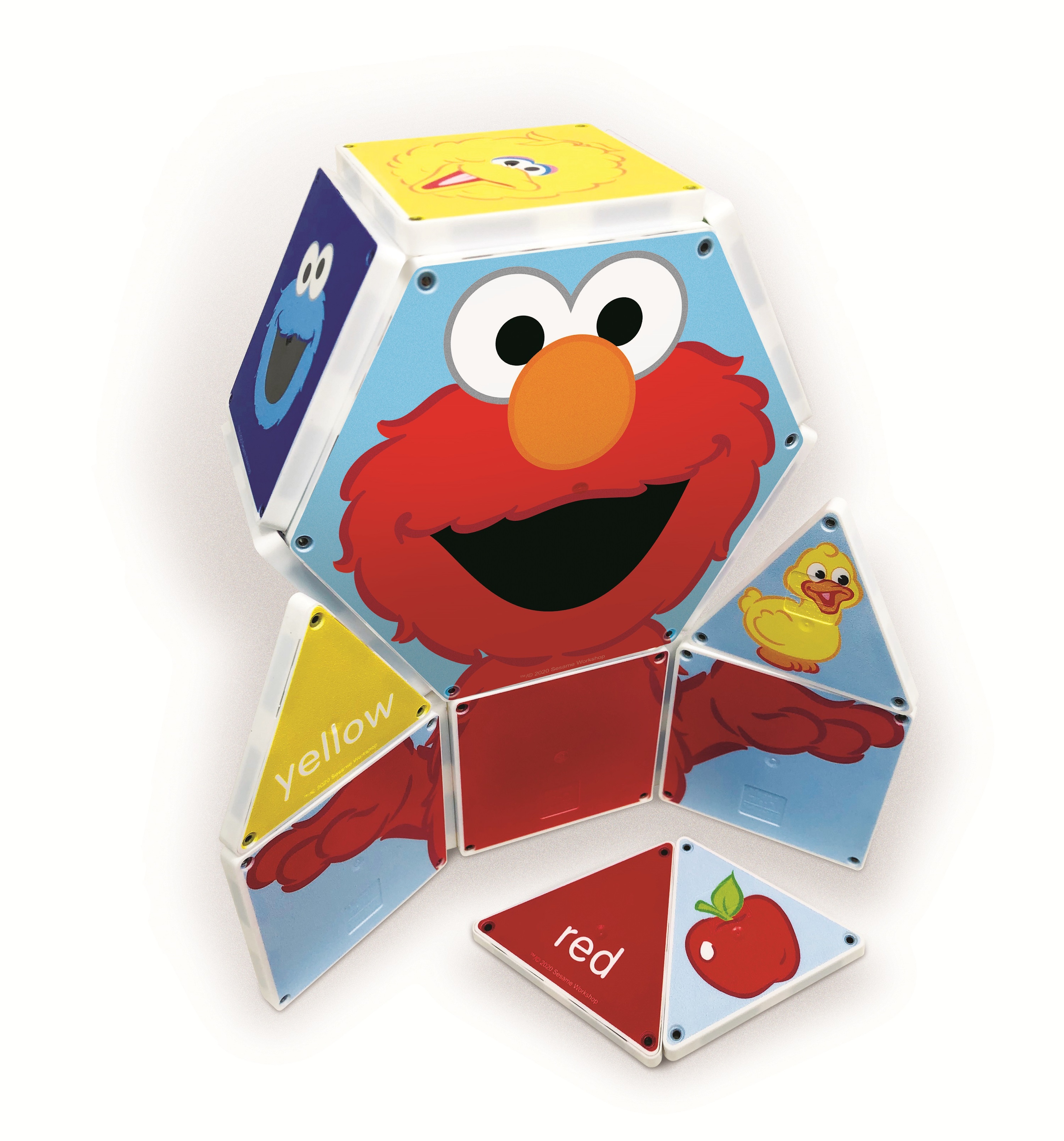 Children will enjoy playing with Elmo, Big Bird, Oscar and other Sesame Street characters with a colors and geometry set.
Courtesy of CreateOn