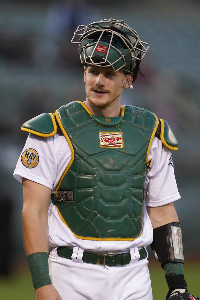 Sean Murphy Coming of Age as Athletics Catcher in the Middle of a