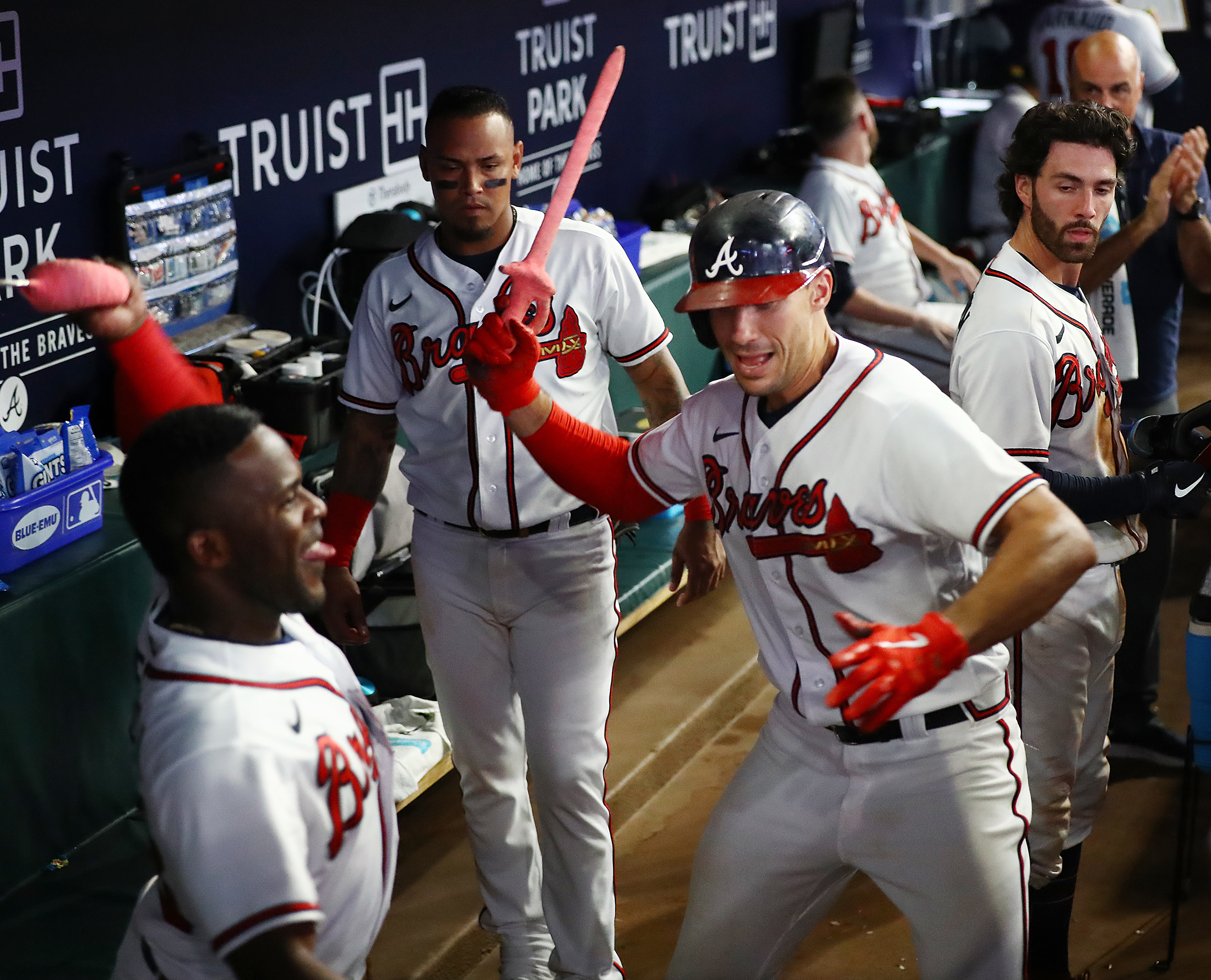 Olson, Duvall go deep in Braves' 4-1 victory over Mets