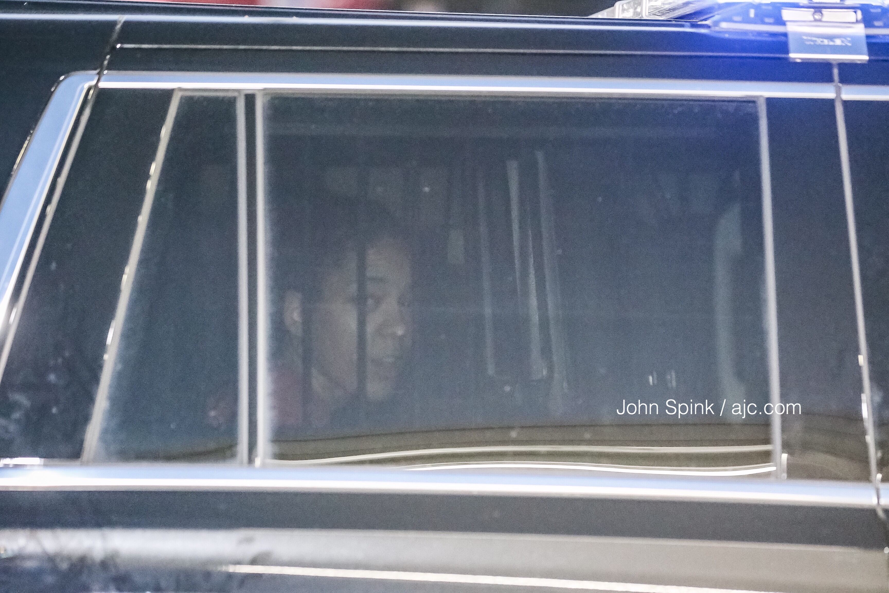 Alysa Raschal was taken into custody Tuesday morning at a gas station on Glenwood Road near I-285. JOHN SPINK / JSPINK@AJC.COM