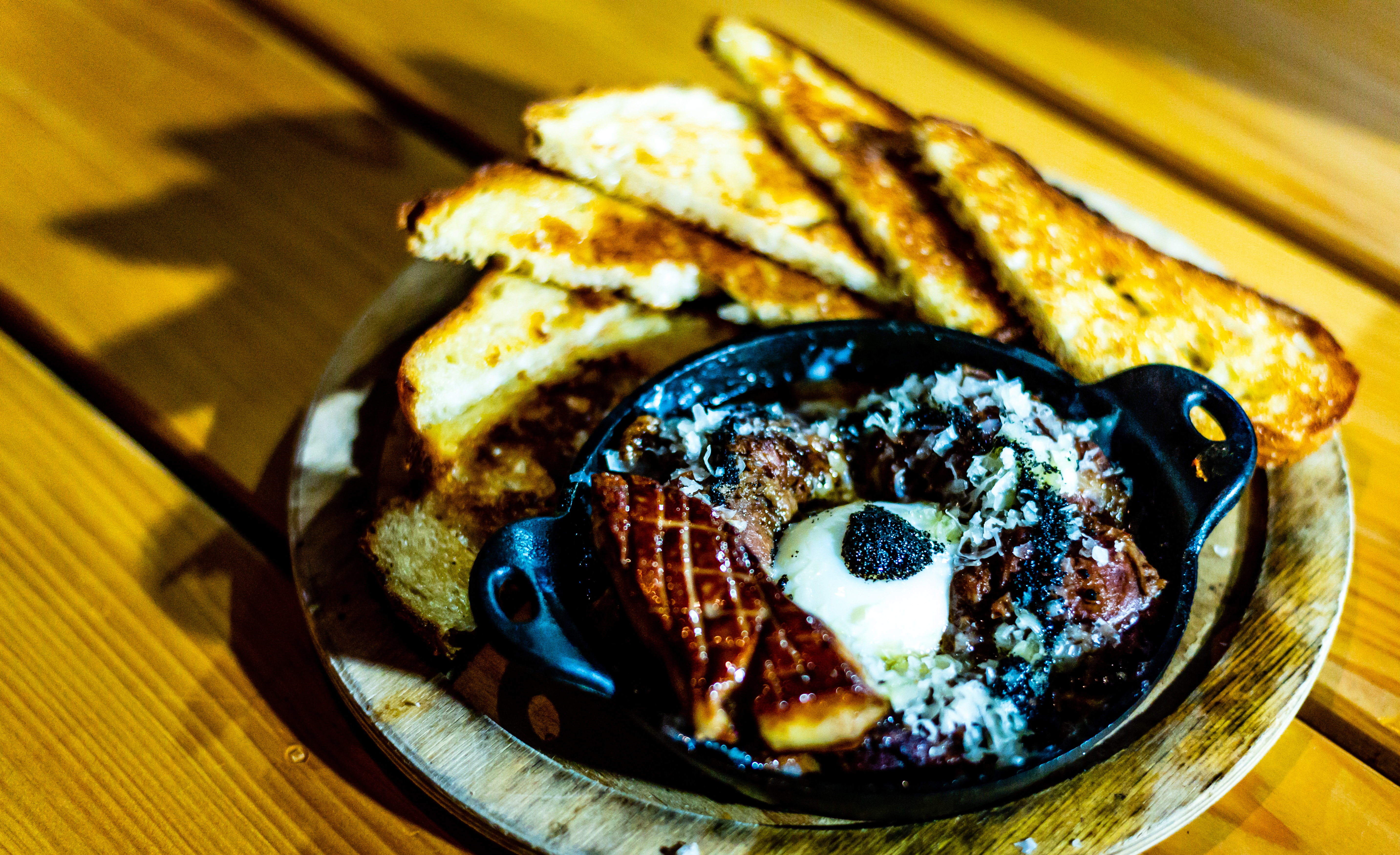 Best Atlanta dishes Huevo con trufa at the Iberian Pig Buckhead photo image
