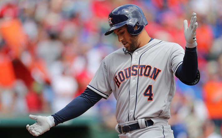 2018 American League Batting Practice Jersey - George Springer