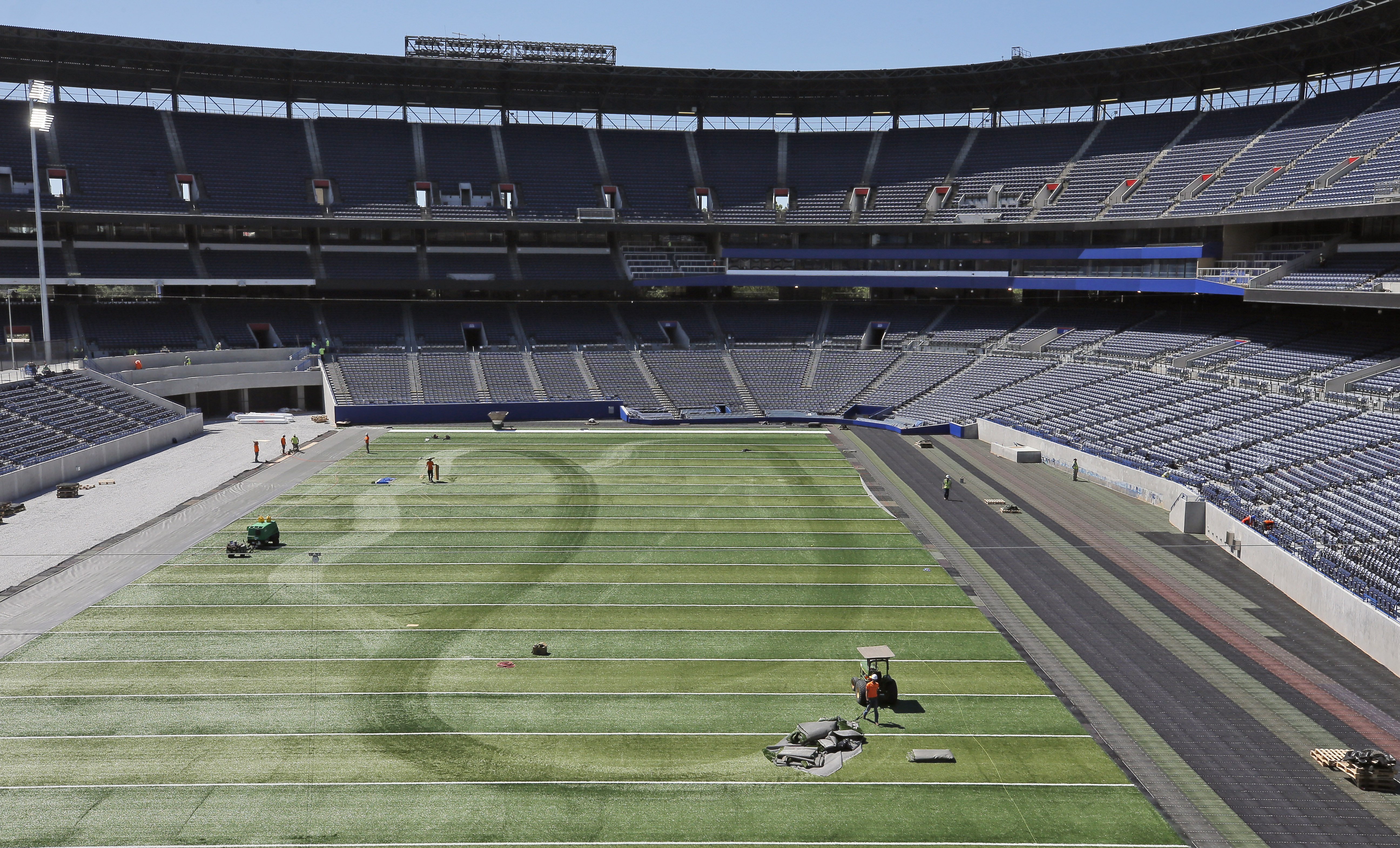 Transition from Turner Field to Georgia State Stadium nearing