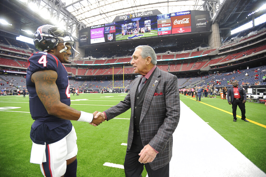 Deshaun Watson's NFL path began as a ball boy for Falcons