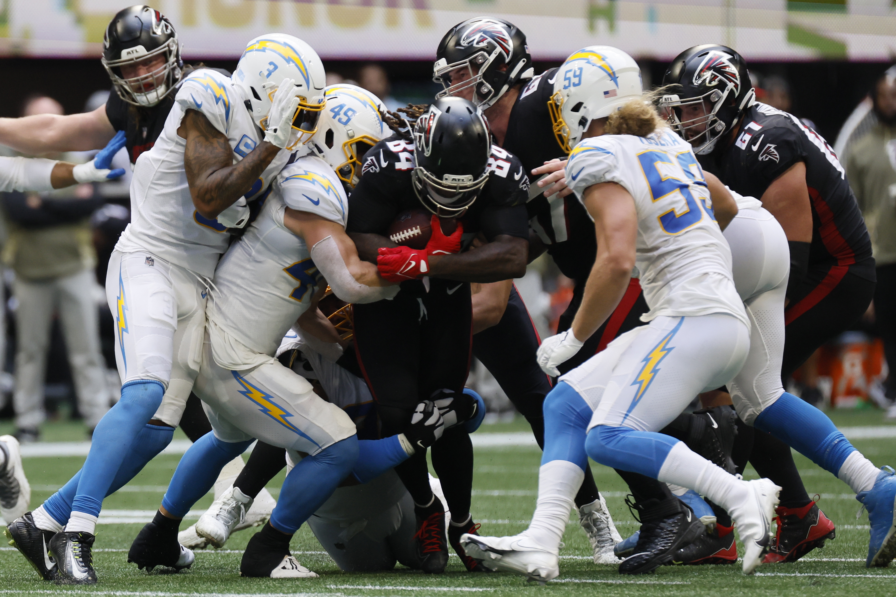 Nov. 6, 2022 game: Chargers 20, Falcons 17