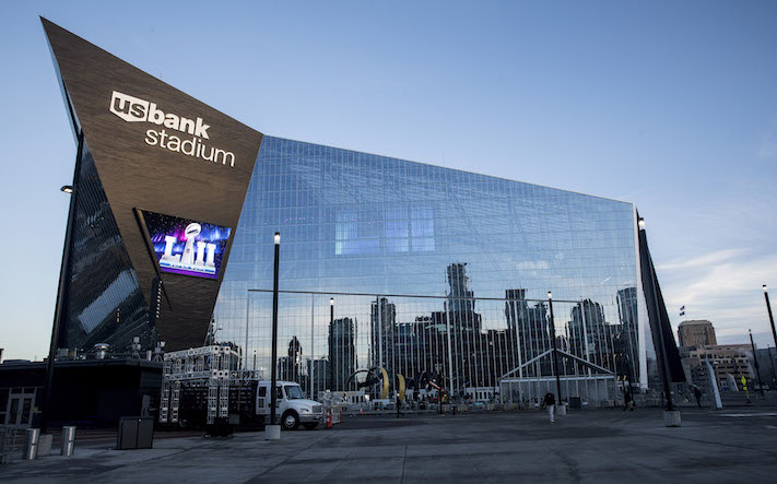 Official Minnesota Vikings U.S. Bank Stadium Construction Time