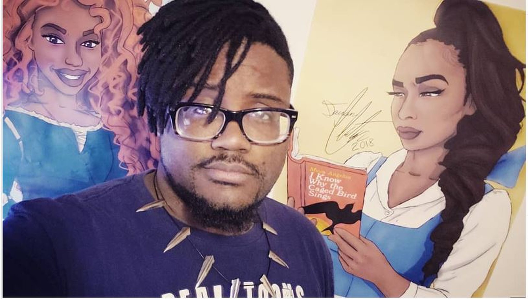 Graphic artist Davian Chester of Columbus last year honored Juneteenth with an illustration that went viral.