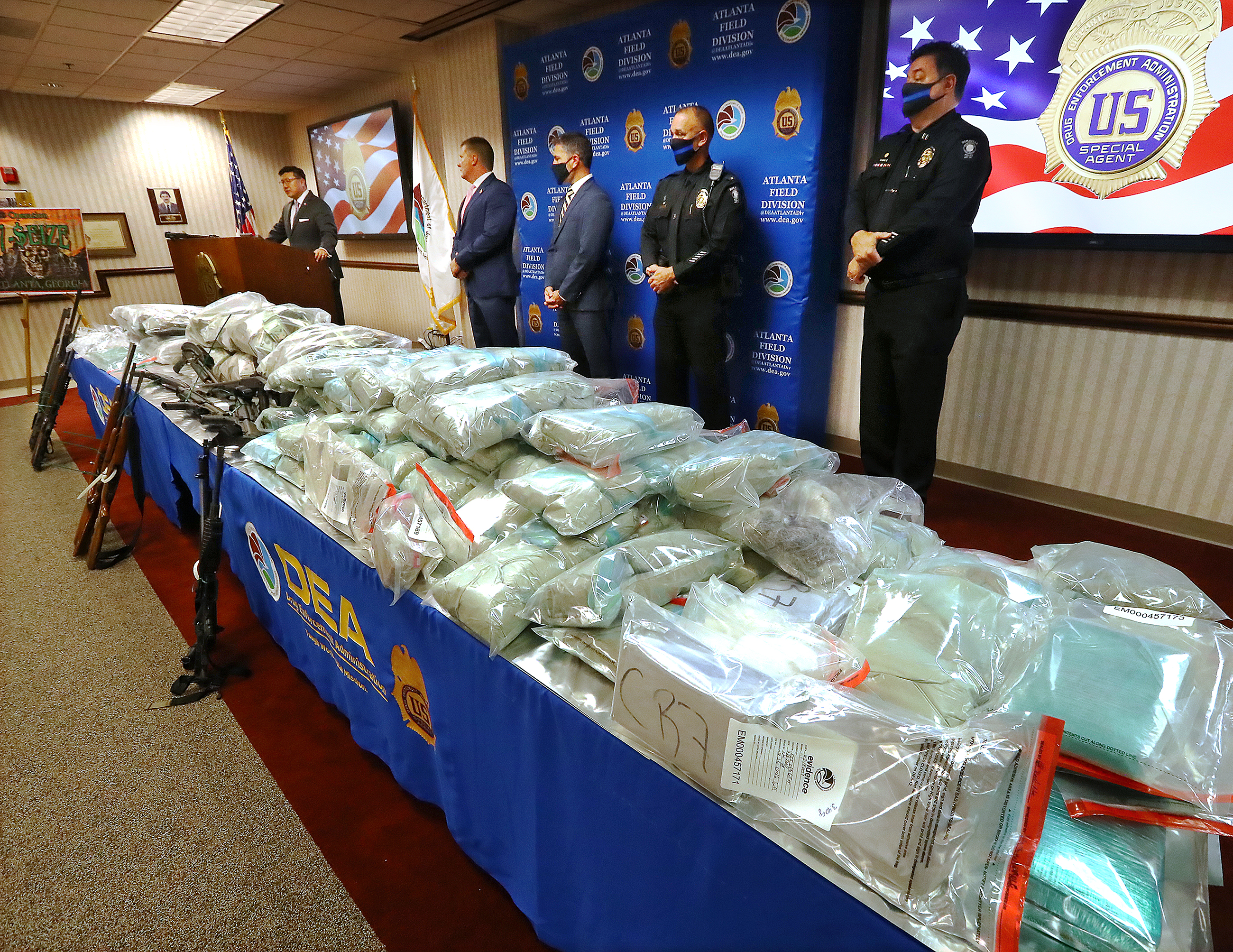 $8 million in drugs seized in largest heroin bust in Georgia's