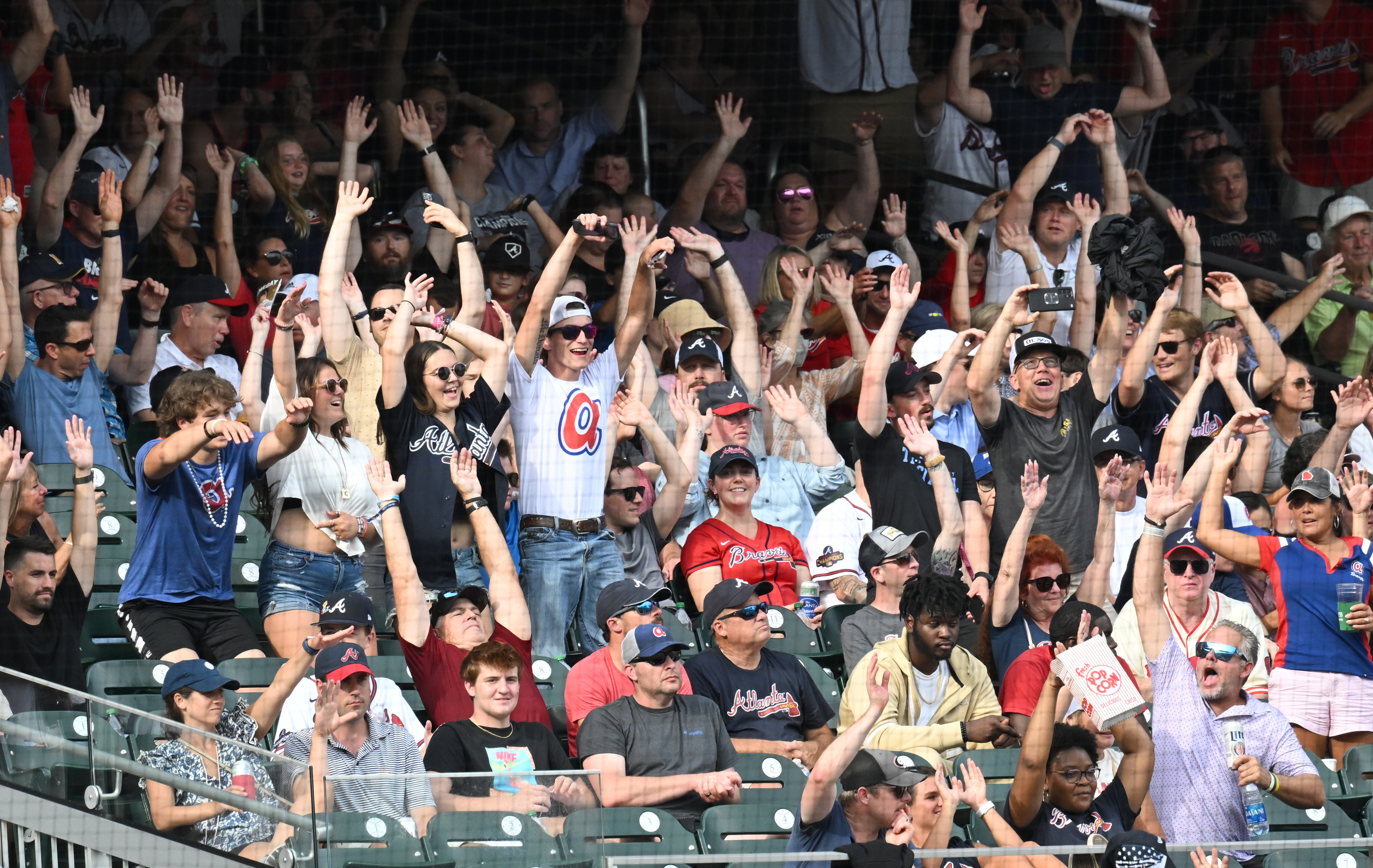 Truist Park on X: Tonight marks the 100th regular season sellout in Truist  Park history!  / X