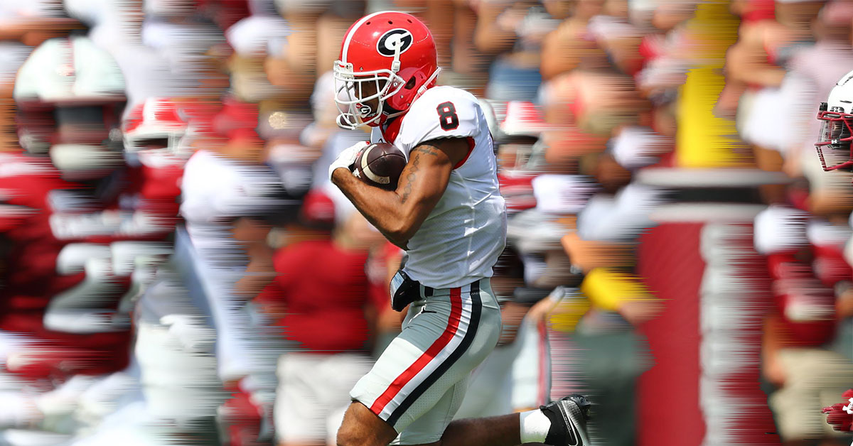 For future Georgia WR Dominick Blaylock, life, sports and family are so  much more than a name - The Athletic