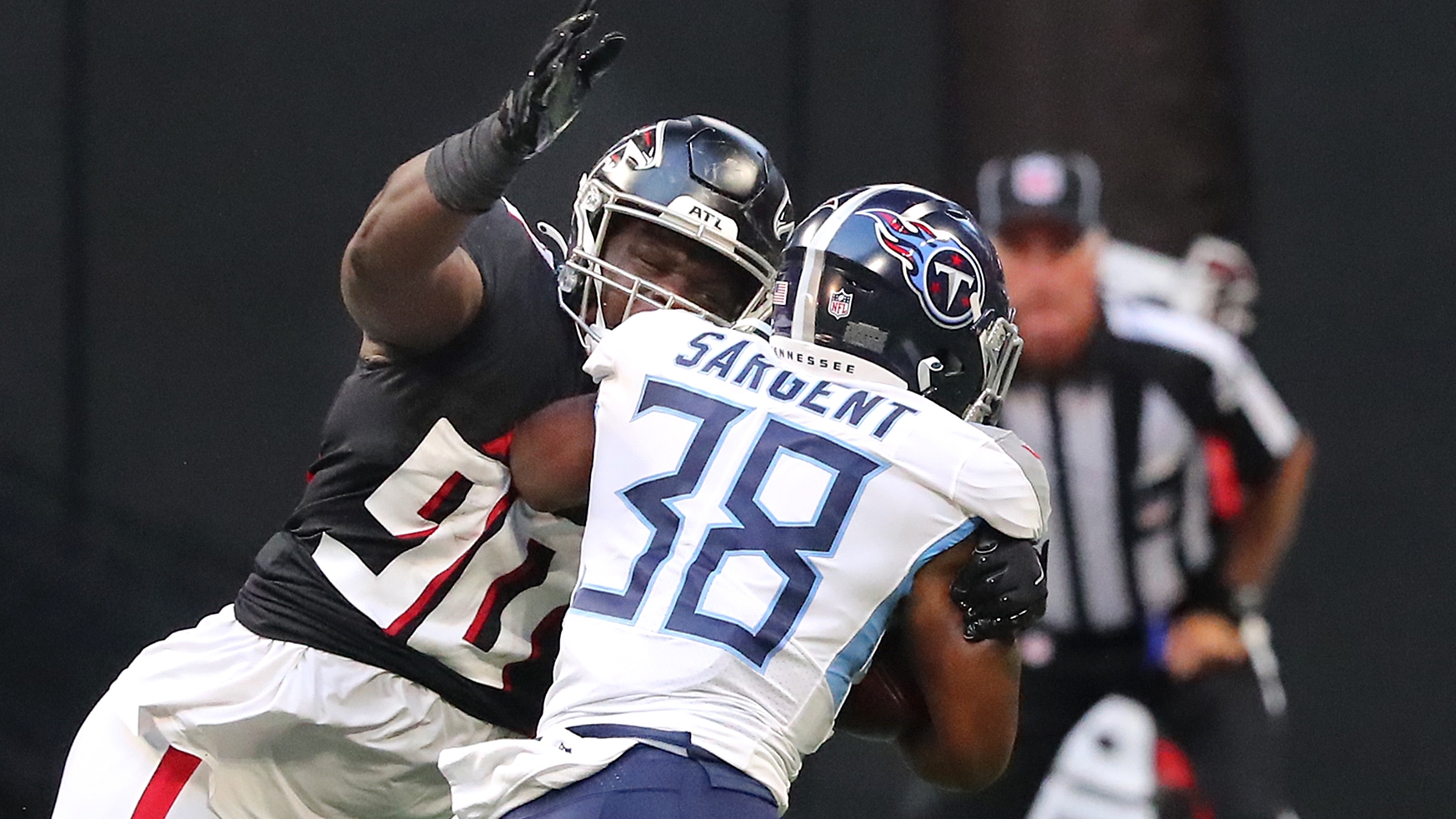 Falcons' Marlon Davidson held out of practice