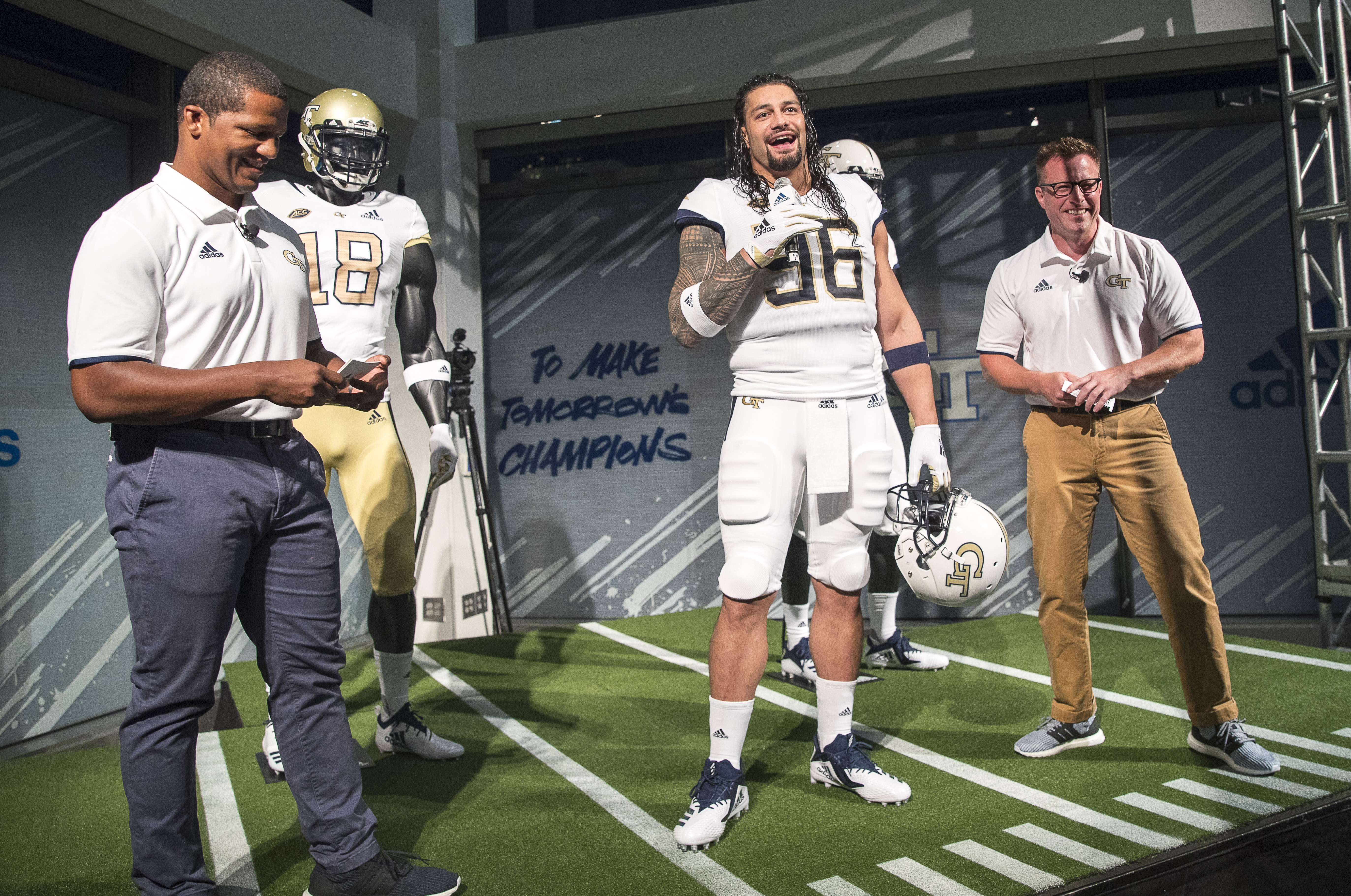 Georgia Tech debuts new Adidas-designed football uniforms