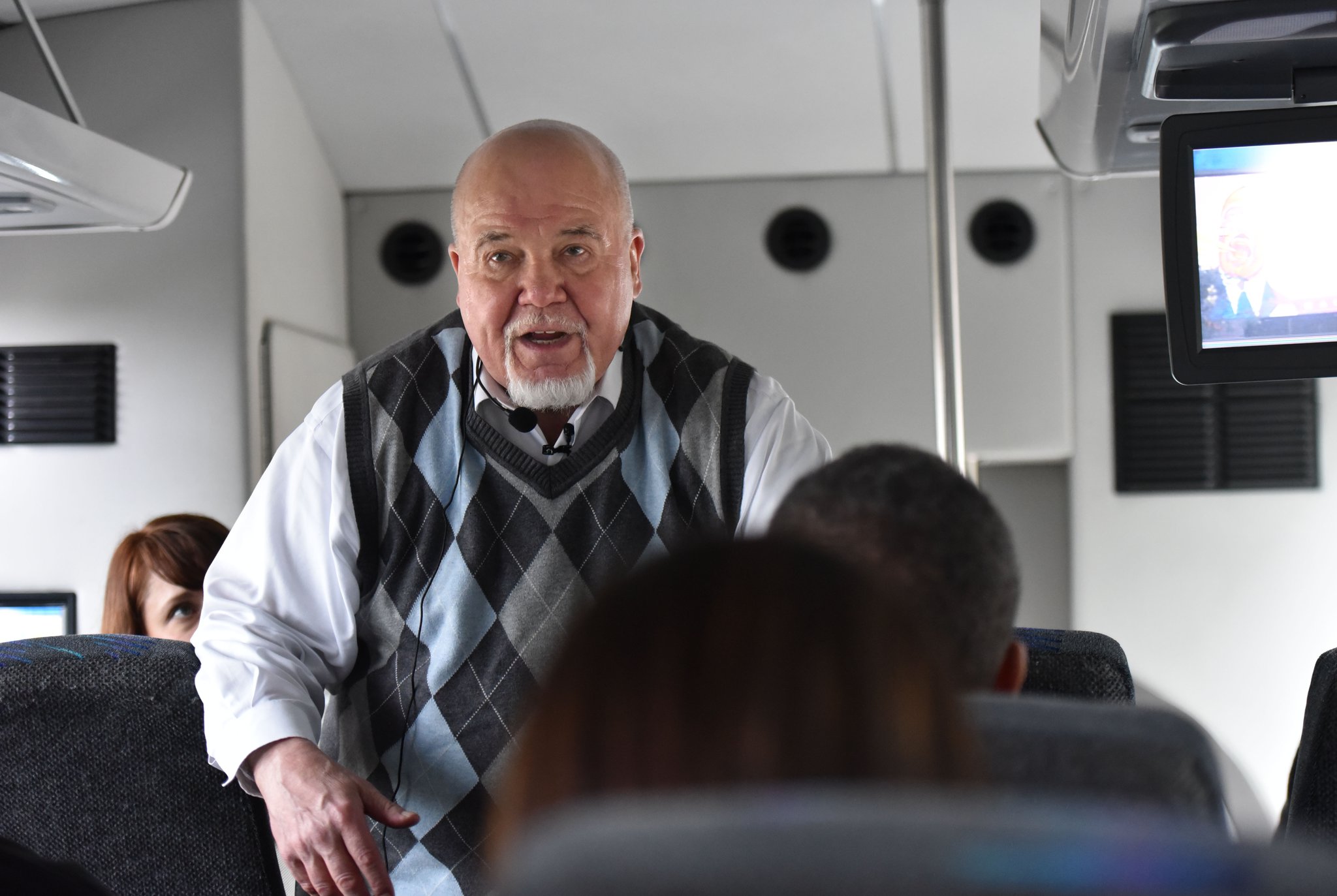 Tom Houck leads a Civil Rights Tours company in Atlanta. HYOSUB SHIN / HSHIN@AJC.COM