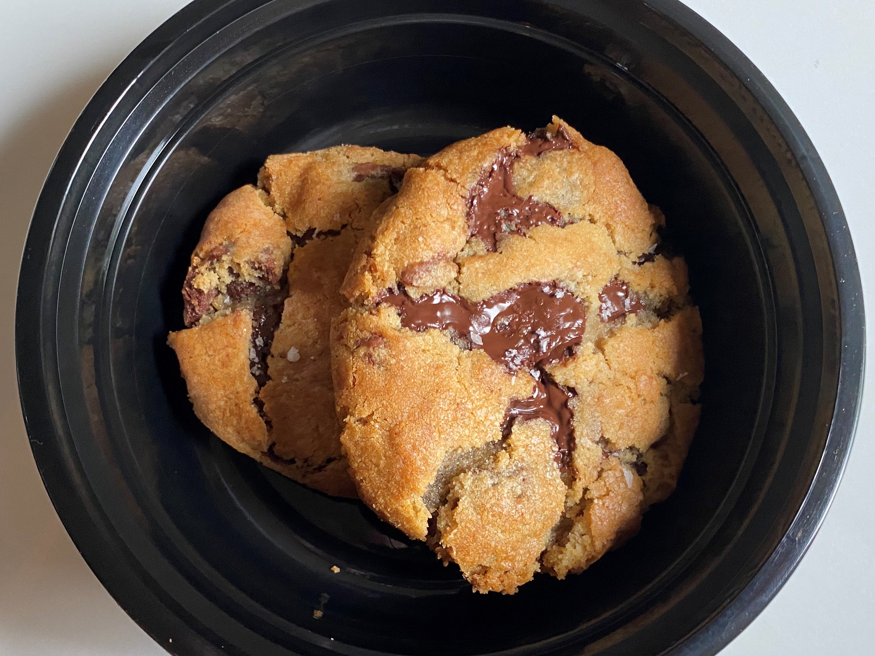 Warm chocolate chip cookies for dessert are part of the picnic for two at Gunshow. CONTRIBUTED BY BOB TOWNSEND