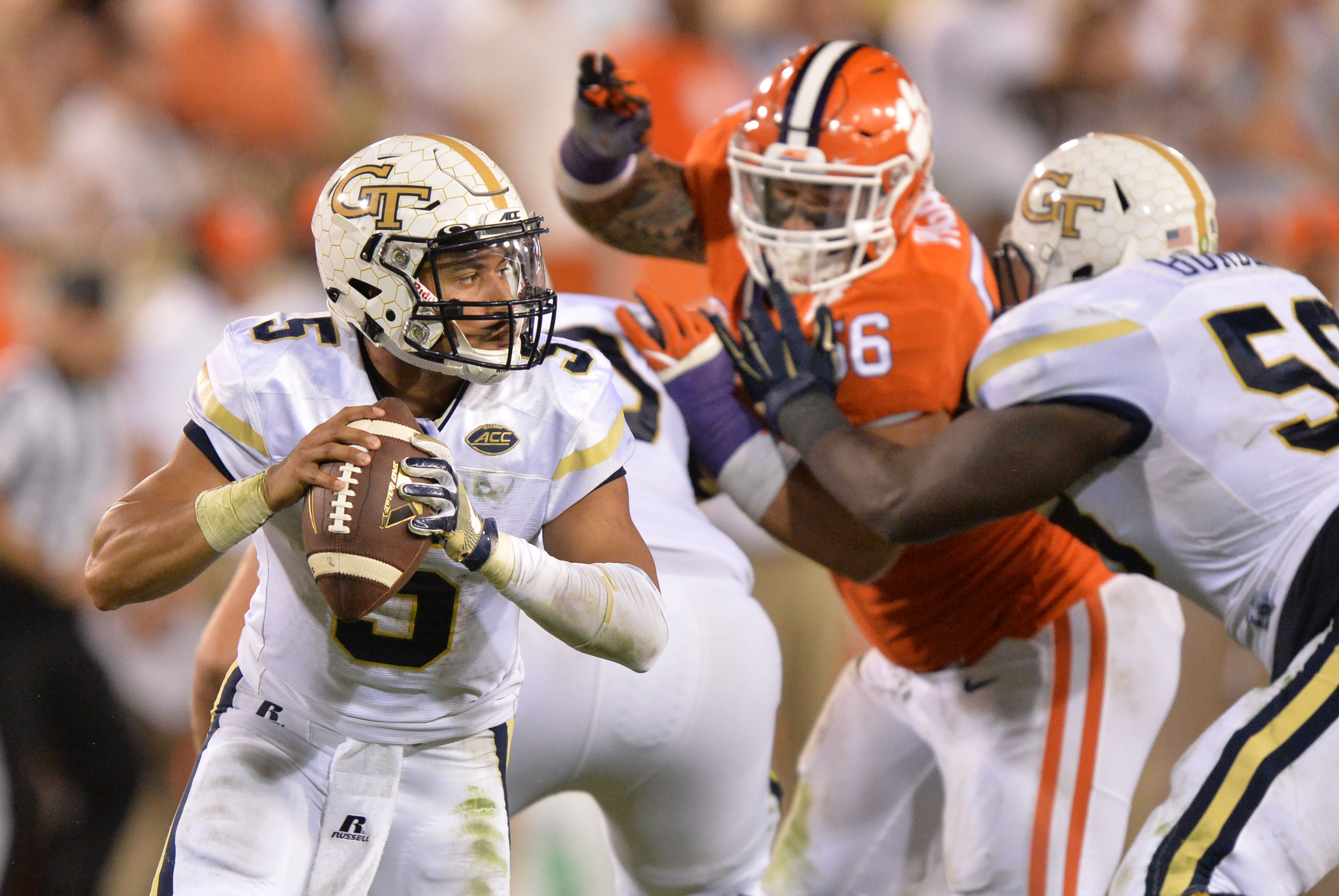 2012 Georgia Tech Football Uniform photo by Russell Athletic