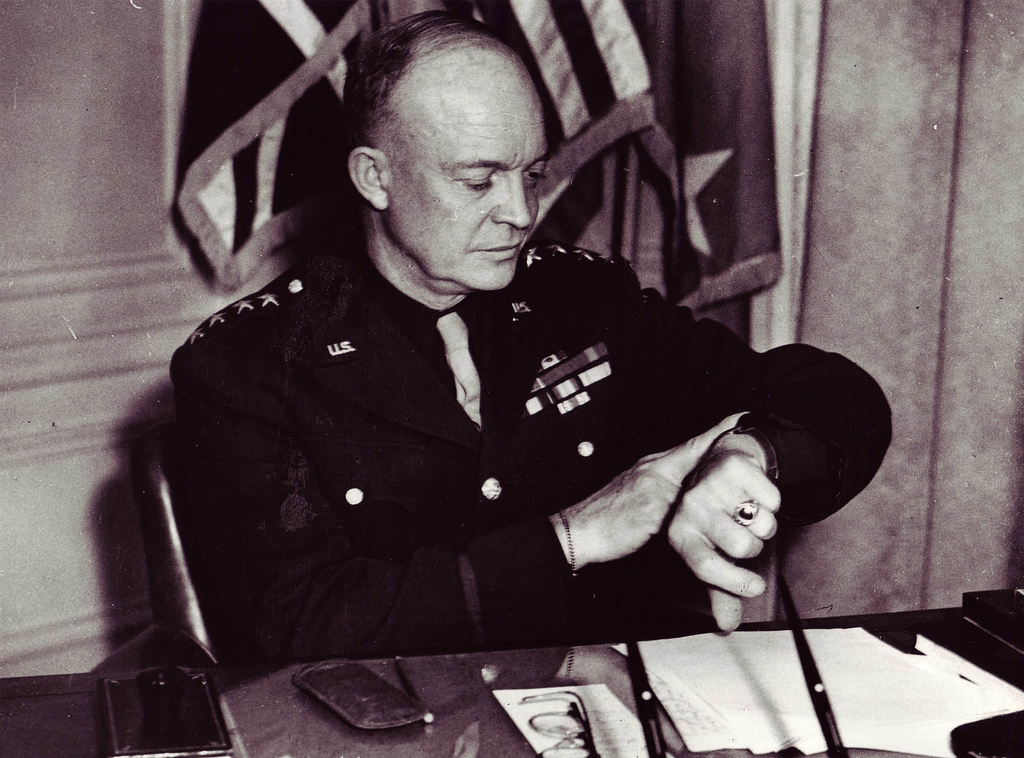 General Dwight Eisenhower on D-Day