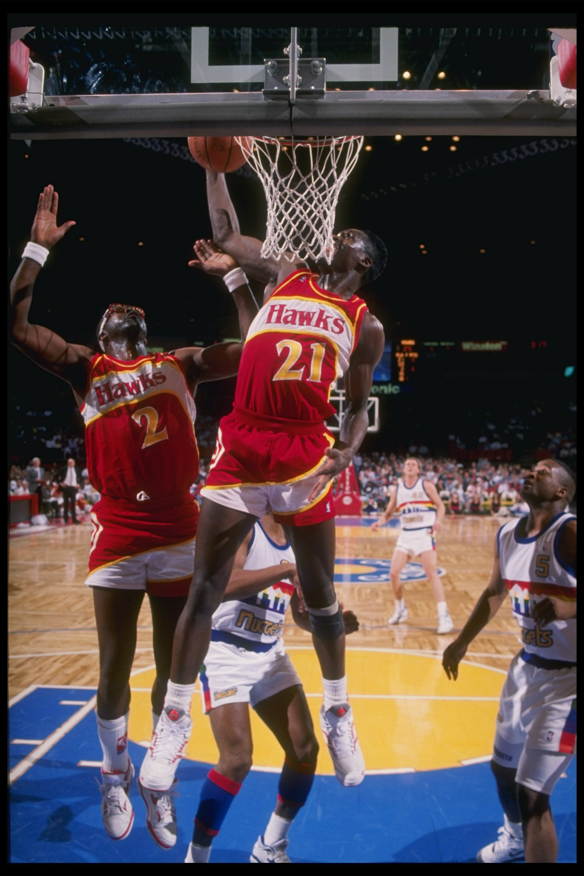 Moses Malone Atlanta Hawks Basketball Jersey – Best Sports Jerseys