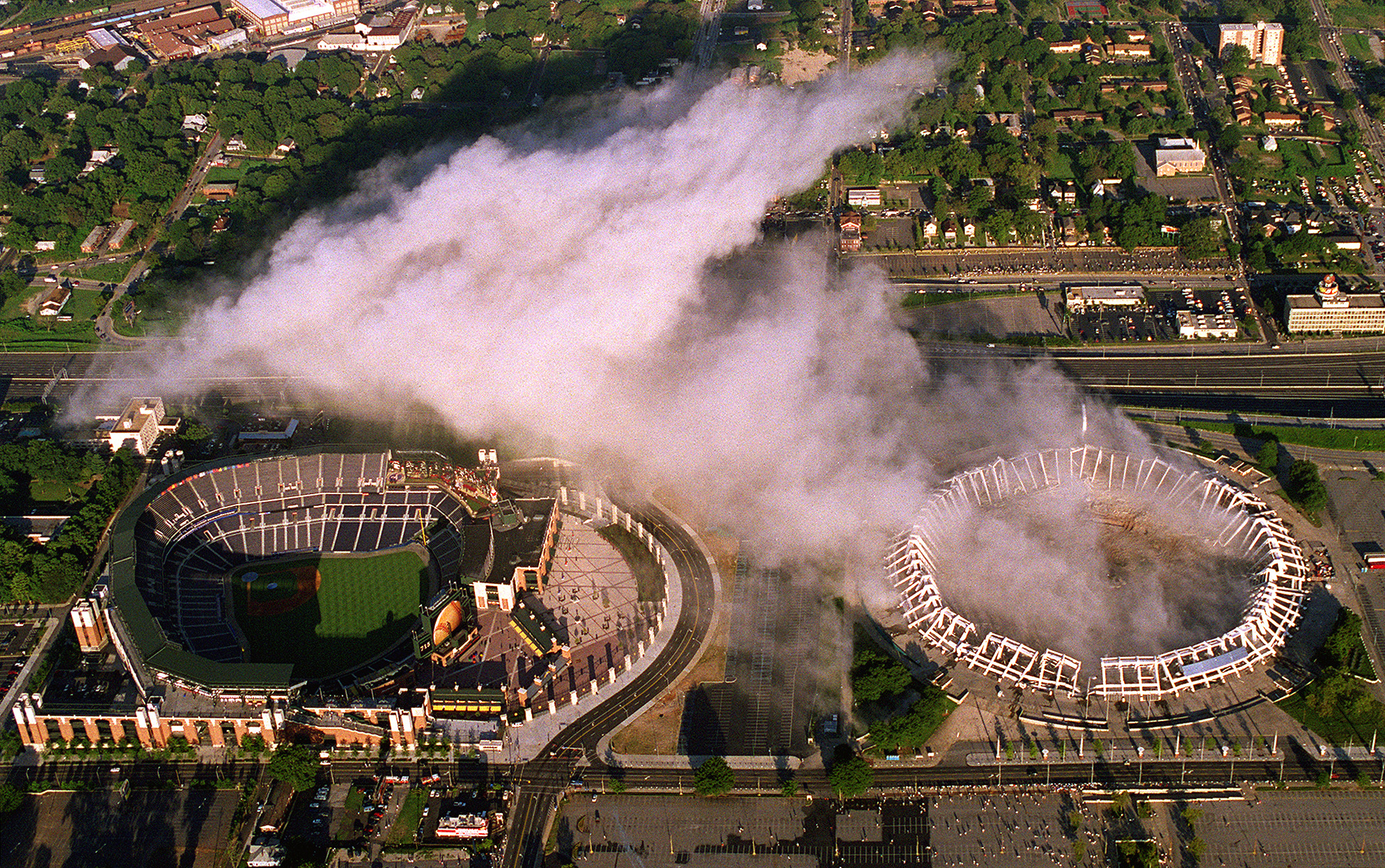 Photos: Atlanta-Fulton County Stadium demolition